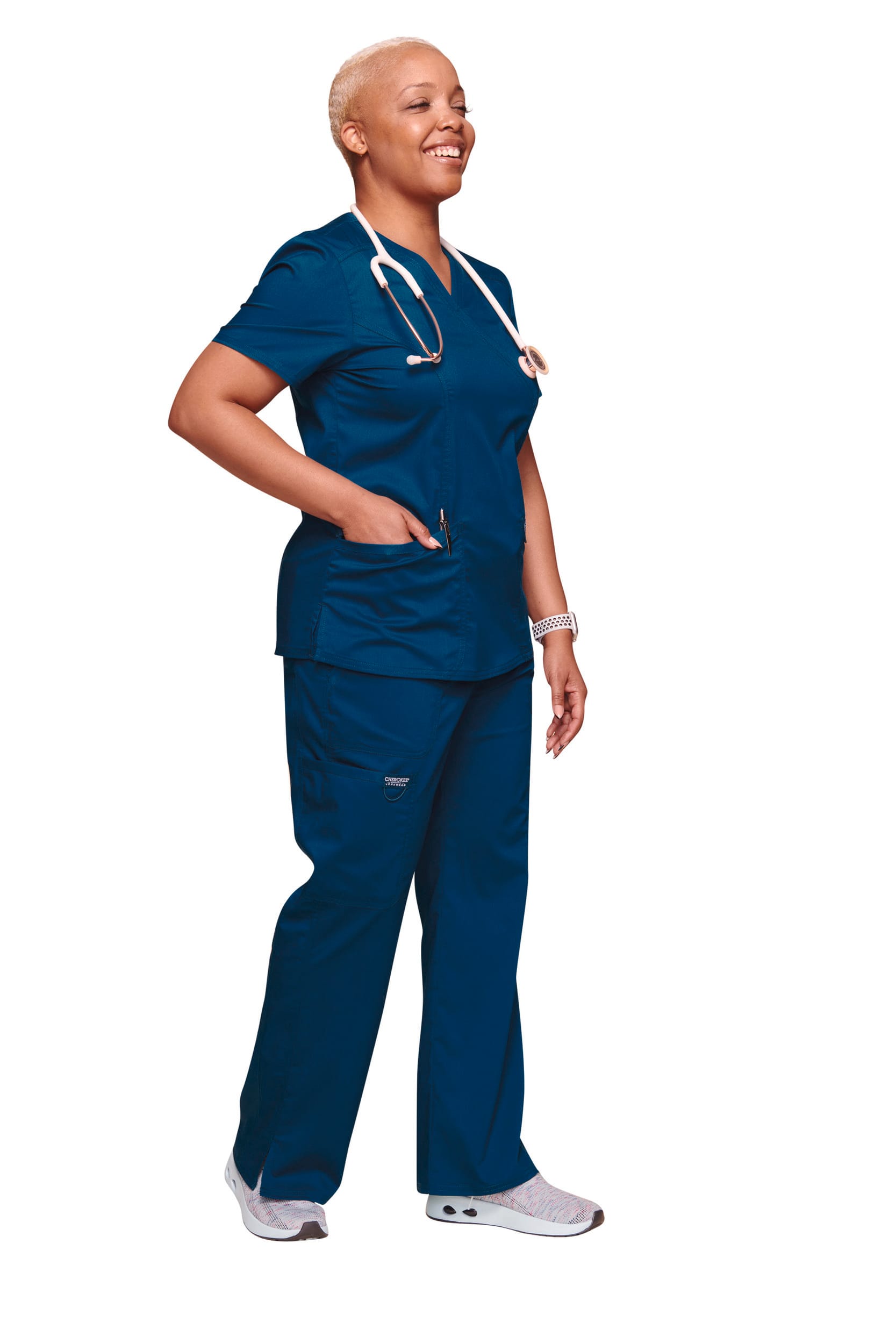 Túnica de Senhora em Viscose Stretch Corte Clássico