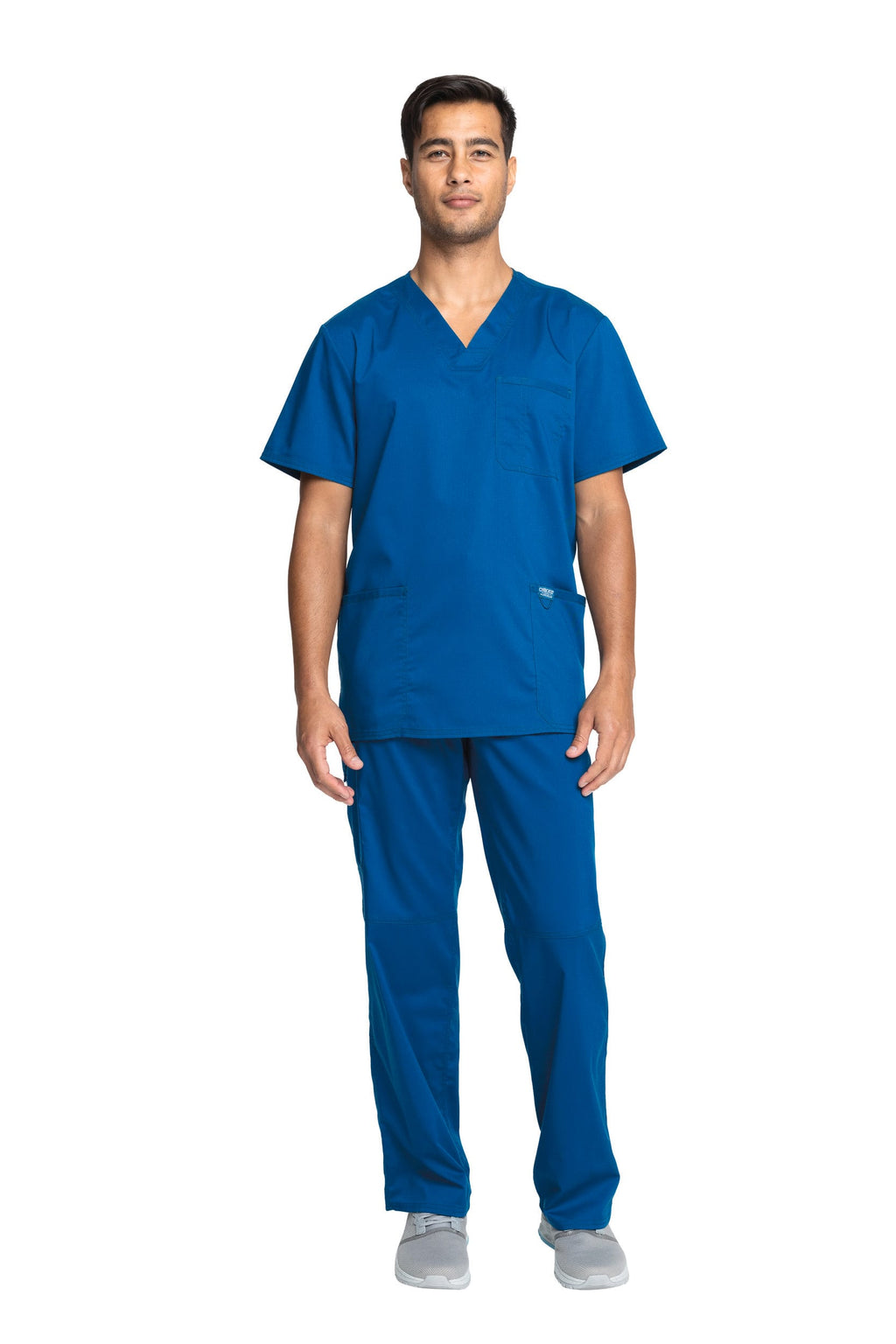 Túnica Decote V de Homem em Viscose Stretch - Preto
