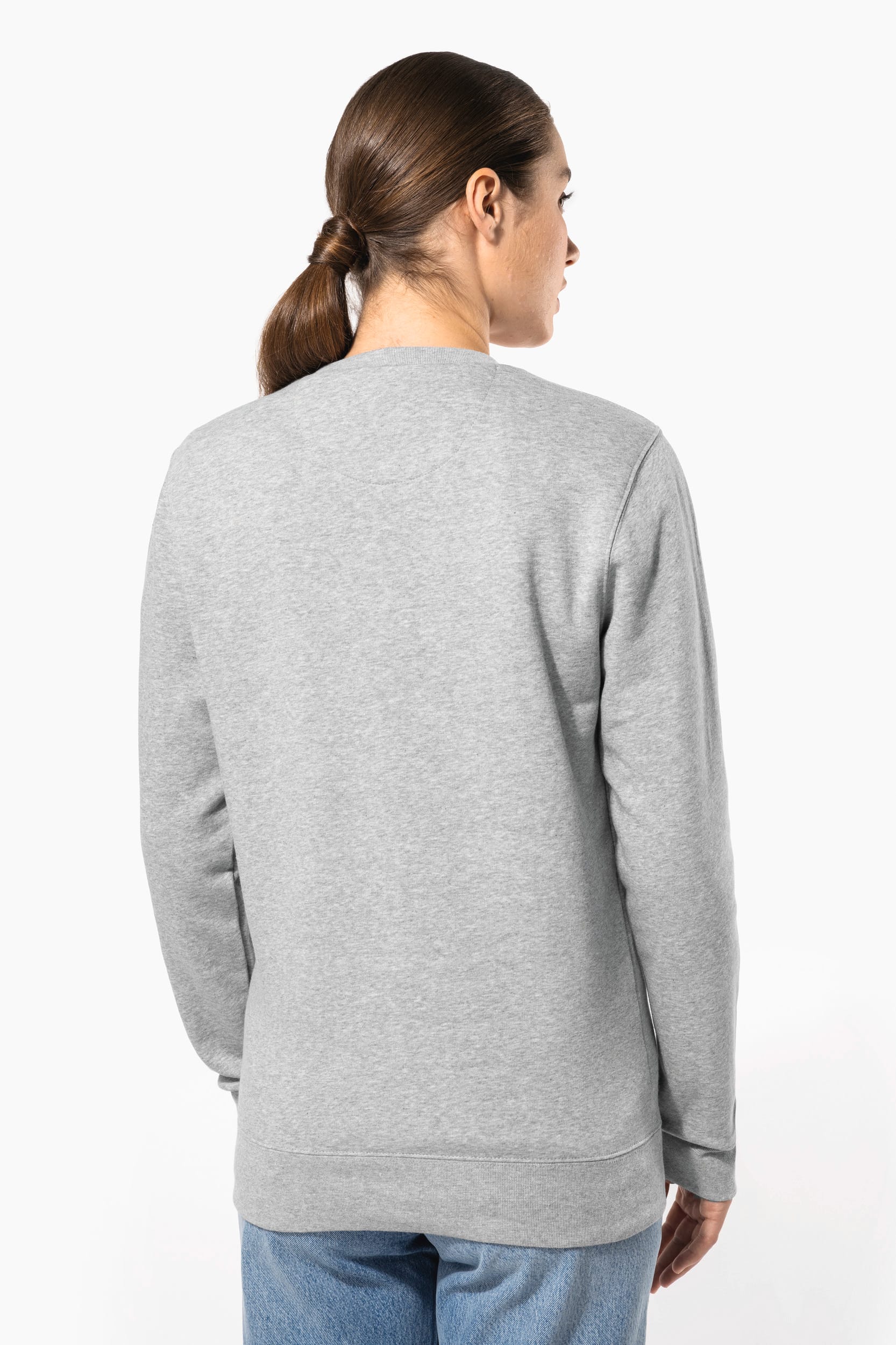 Sweatshirt decote redondo 80/20 unissexo