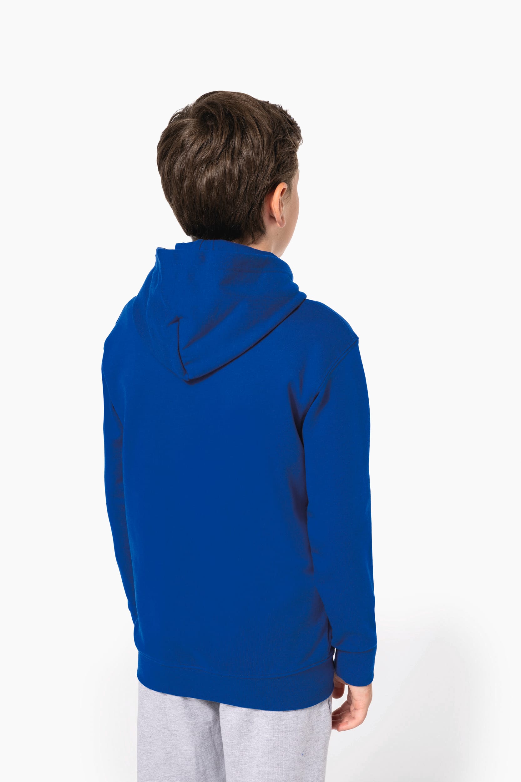 Sweatshirt reciclada com capuz criança