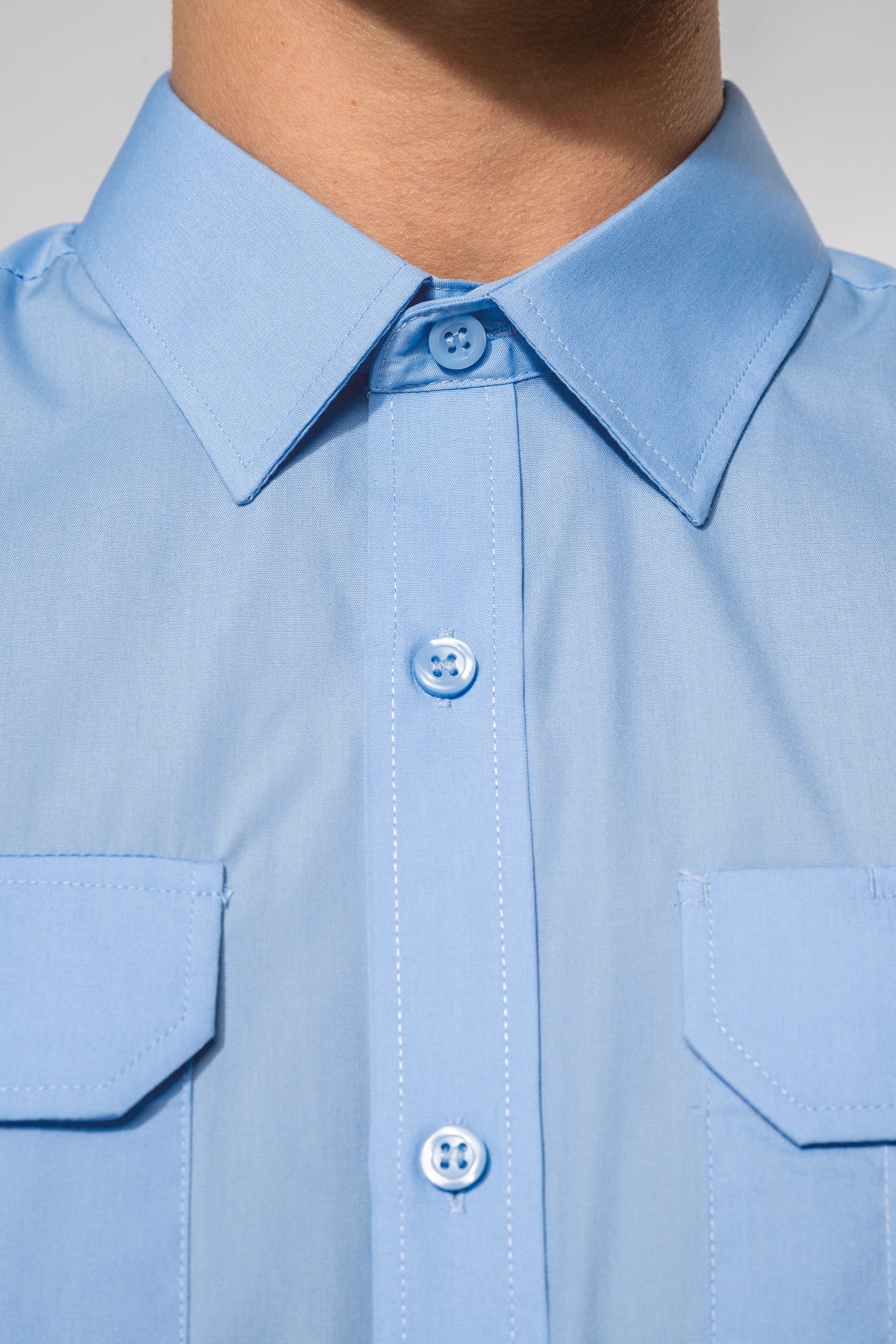 Camisa piloto de homem de manga comprida