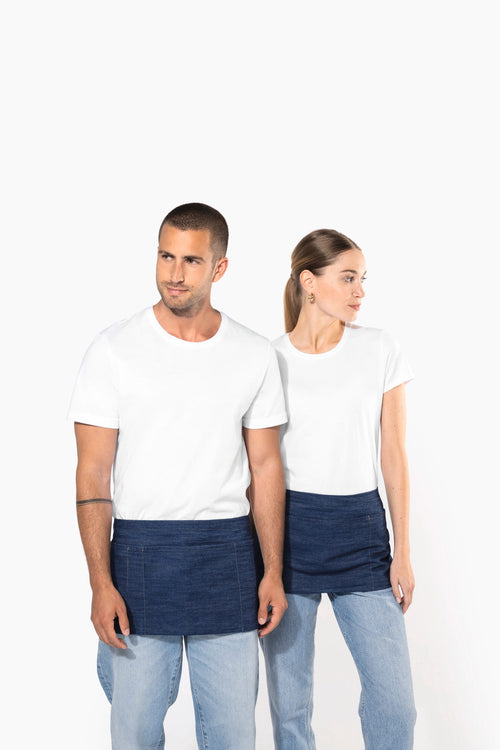 Avental Curto em Poliéster e Algodão - Ganga