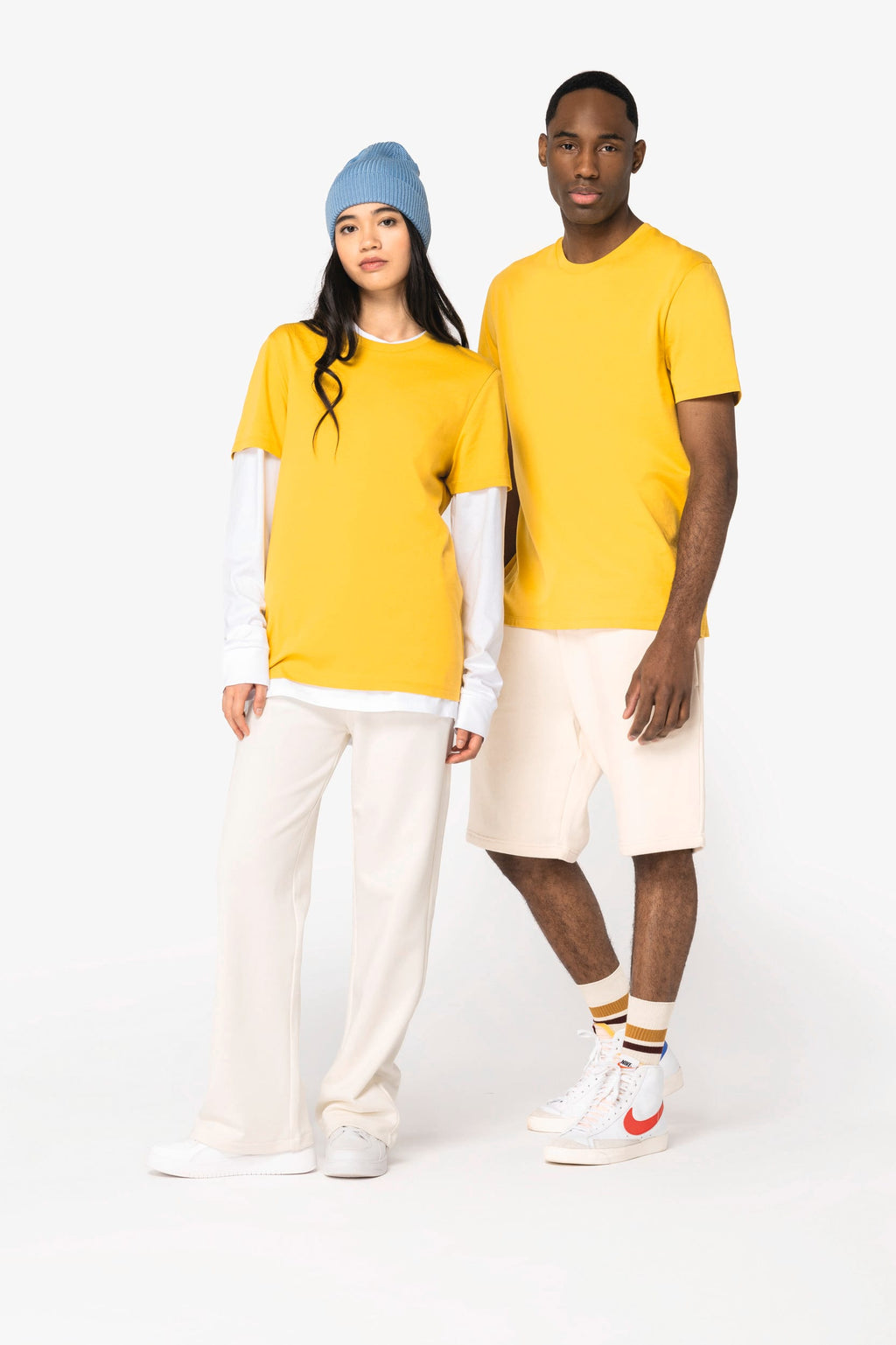 T-shirt Sustentável Unissexo em Algodão Biológico Ringspun