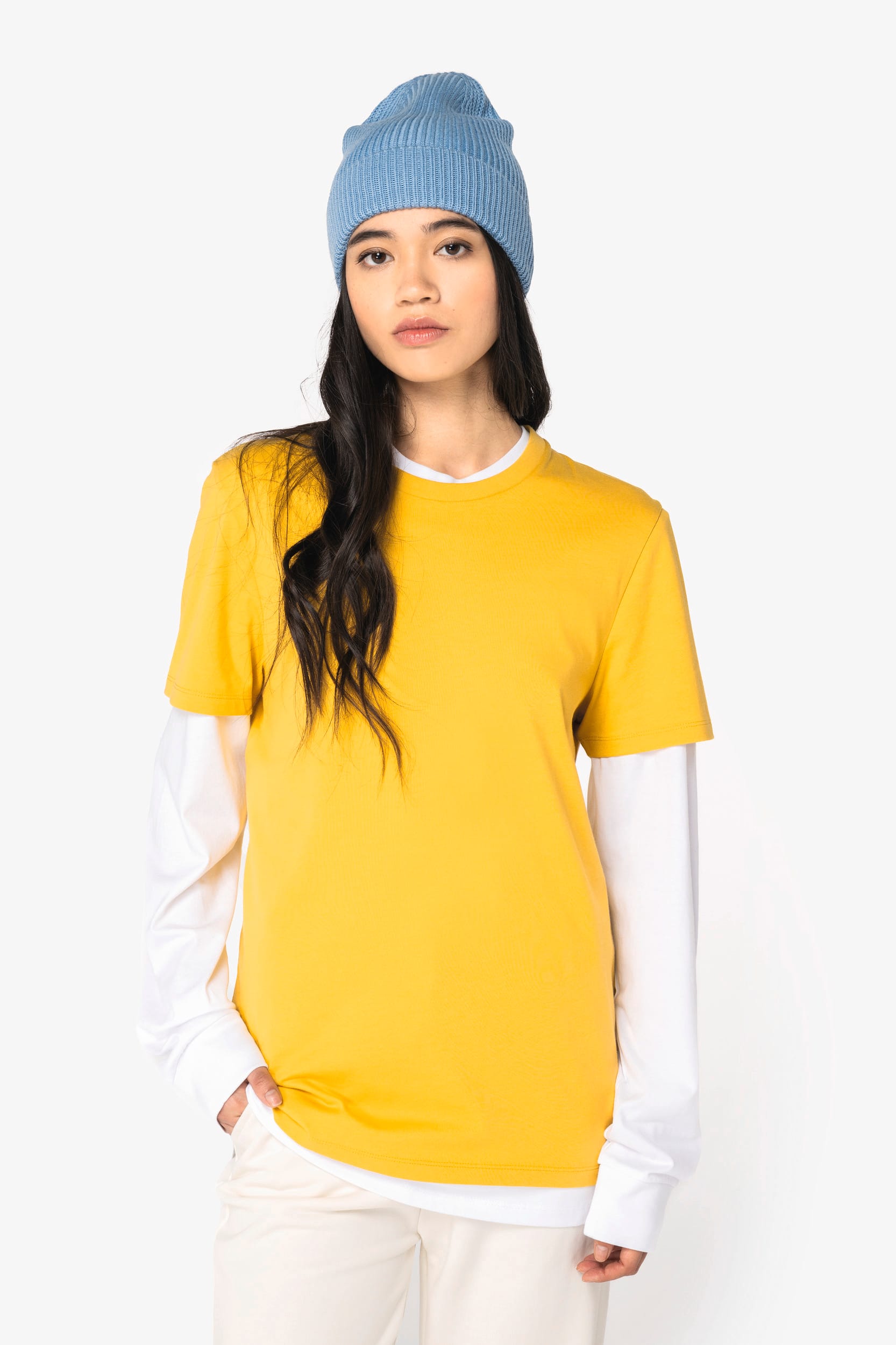 T-shirt Sustentável Unissexo em Algodão Biológico Ringspun