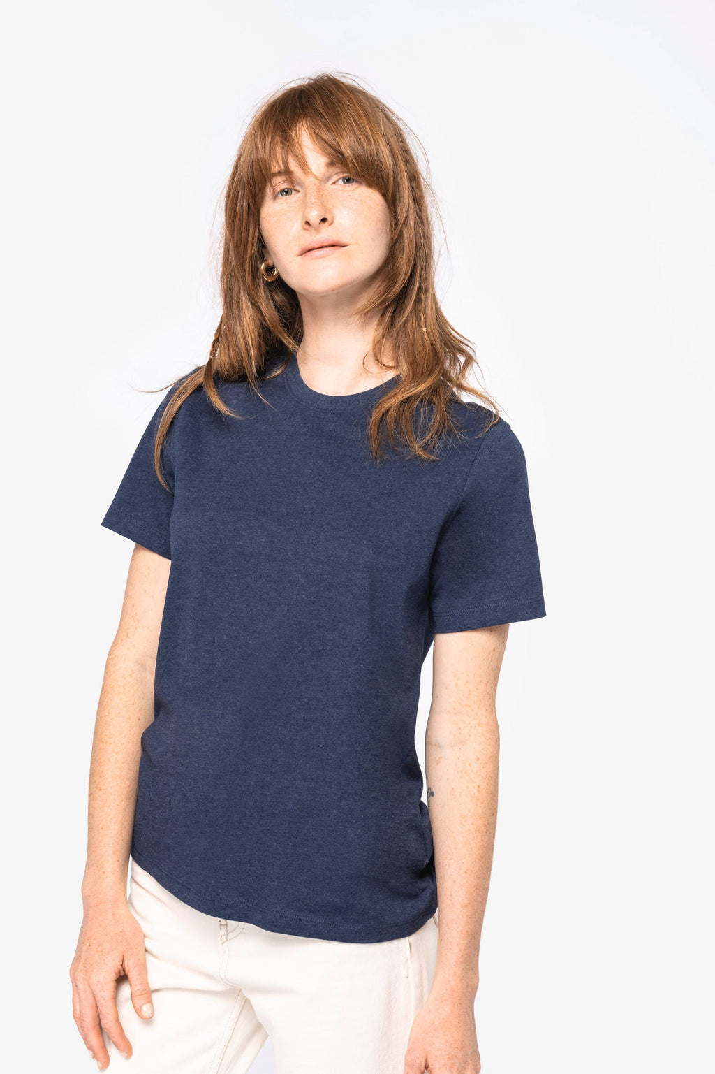 T-shirt sustentável reciclada unissexo