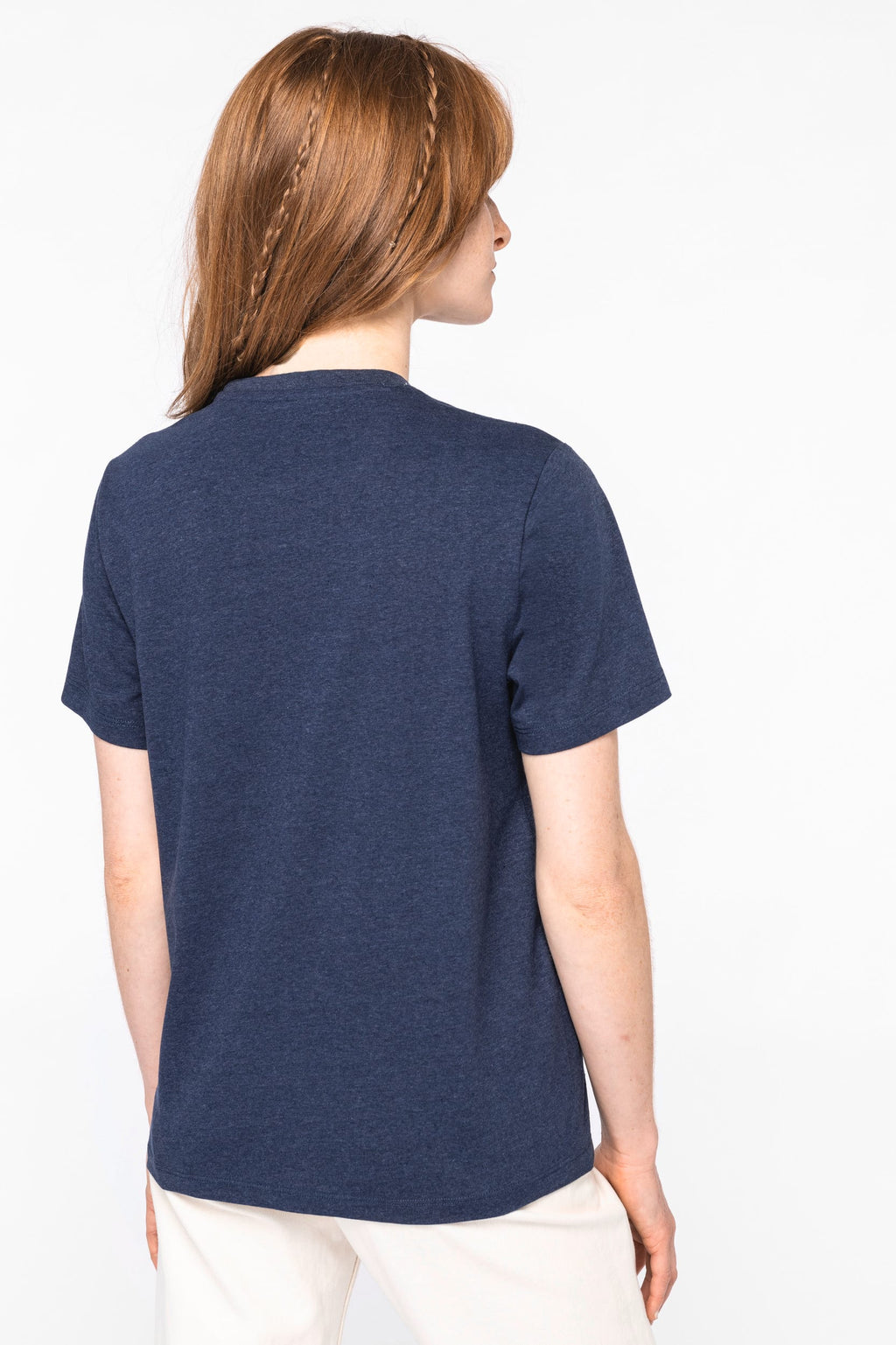 T-shirt sustentável reciclada unissexo