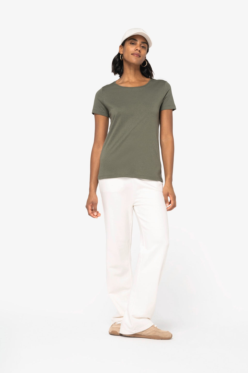 T-shirt em modal de senhora