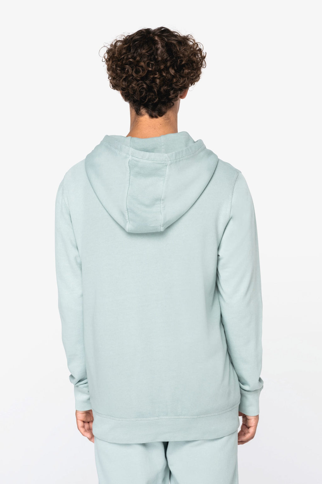 Sweatshirt sustentável com capuz French Terry unissexo