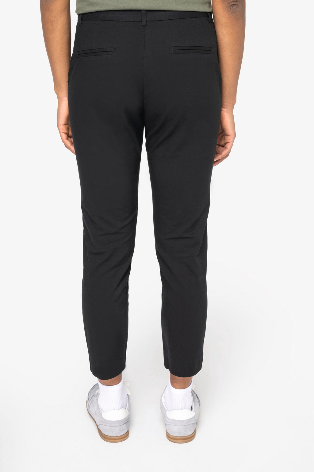 Calças chino 7/8 eco-responsáveis de senhora