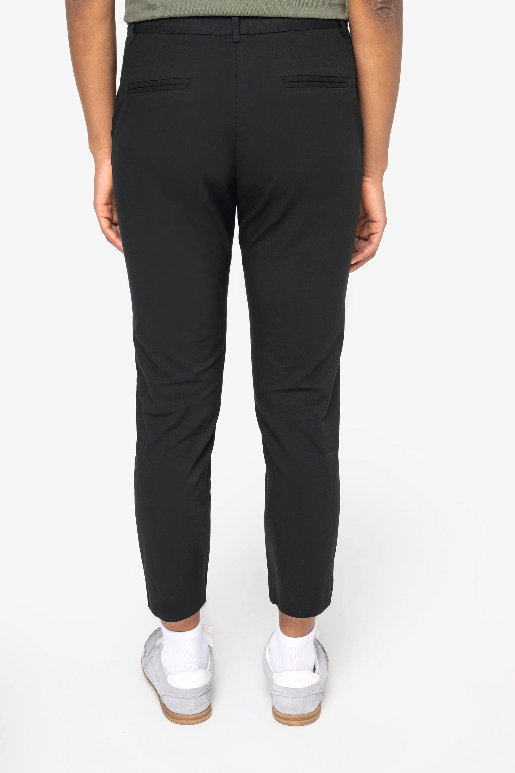 Calças chino 7/8 eco-responsáveis de senhora