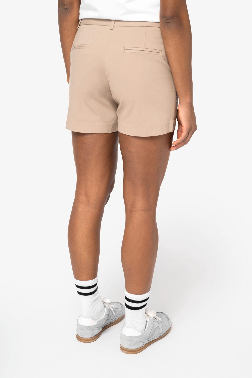 Bermuda chino sustentável de senhora