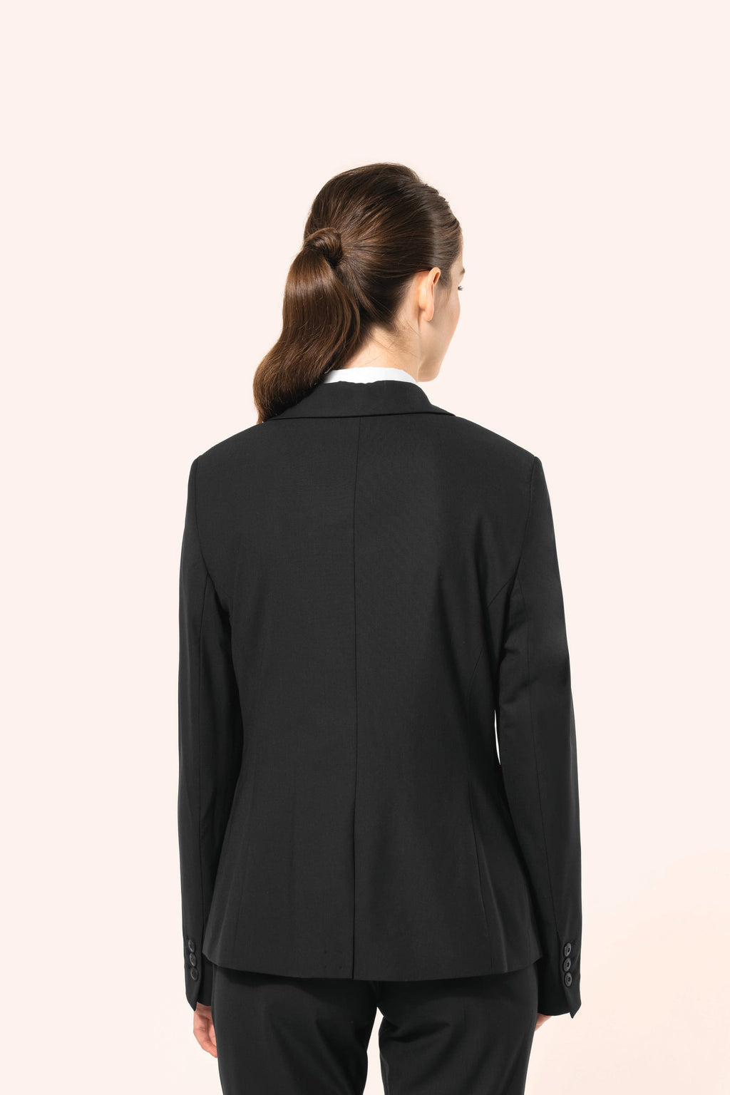 Blazer de Senhora em Lã Stretch