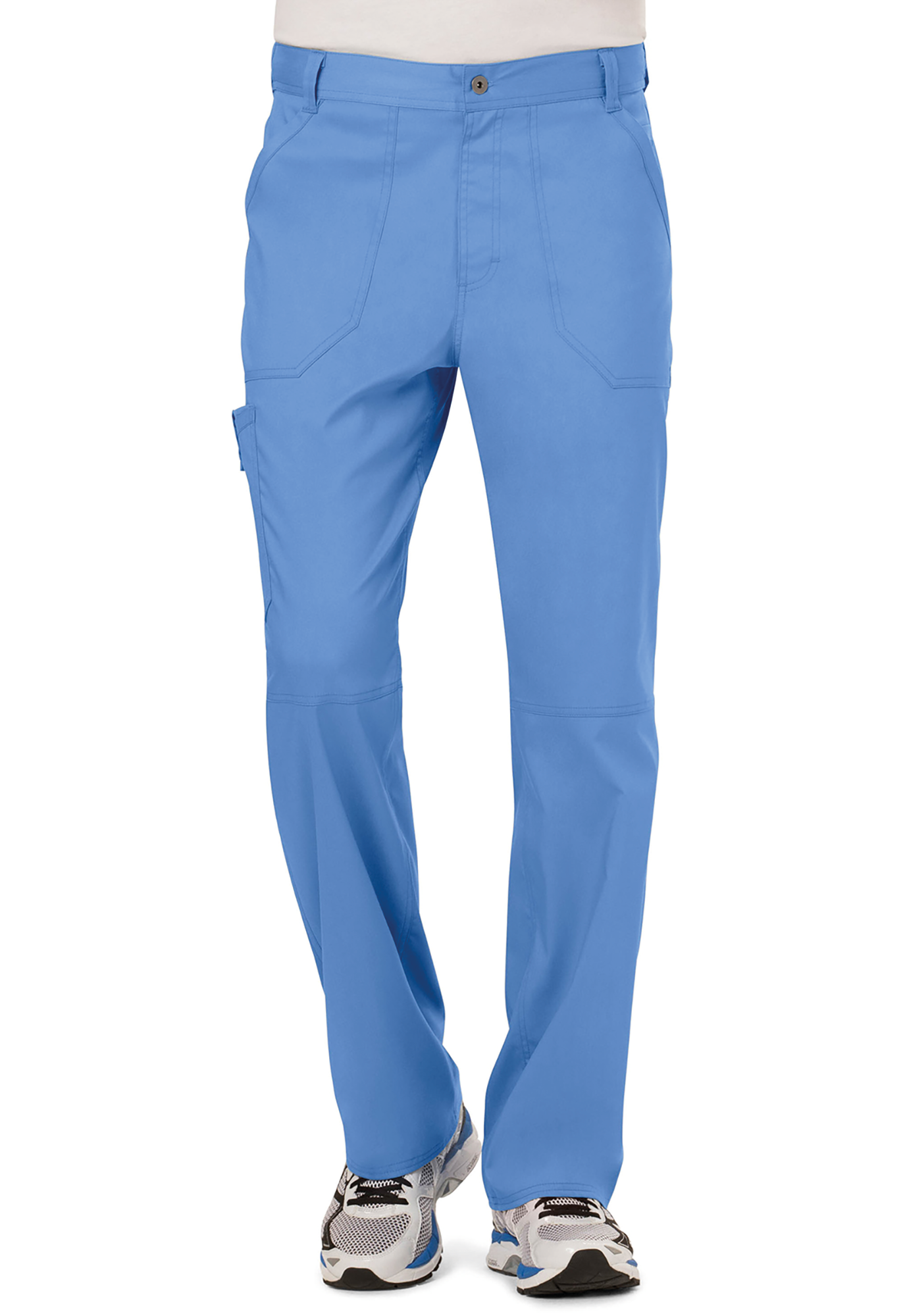 Calças cargo de homem - Azul céu