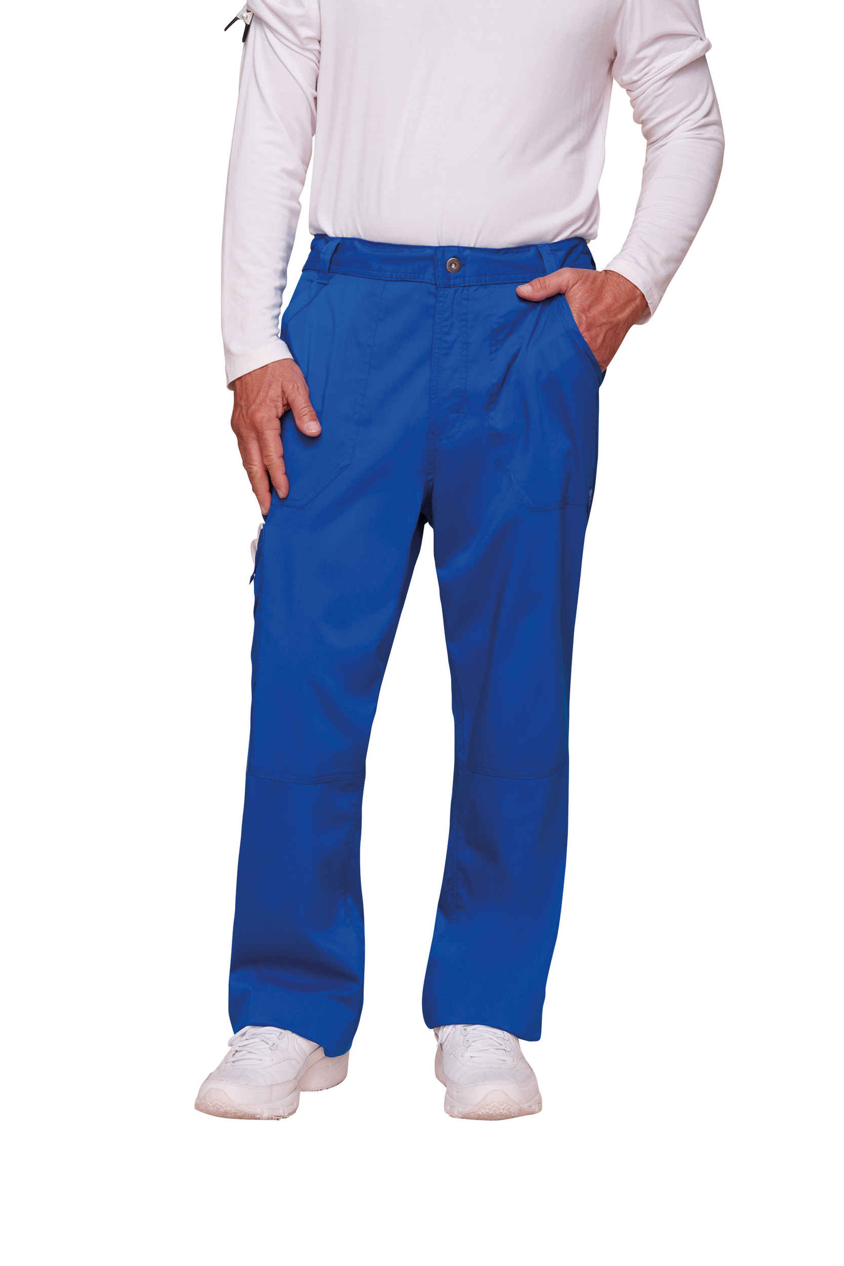 Calças cargo de homem - Azul azul royal