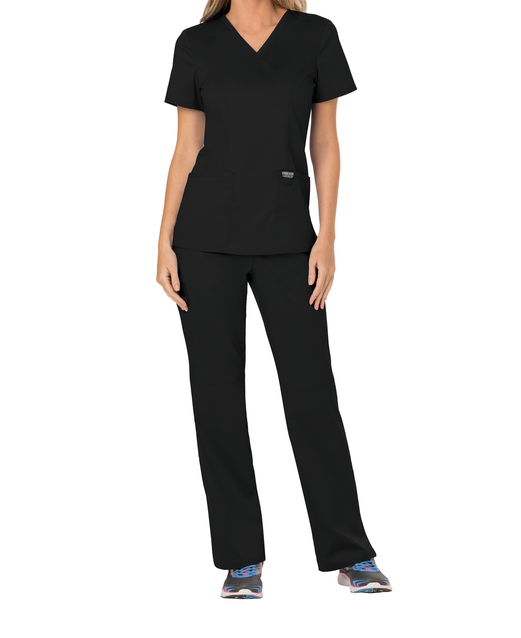 Túnica de Senhora em Viscose Stretch Corte Clássico - Preto