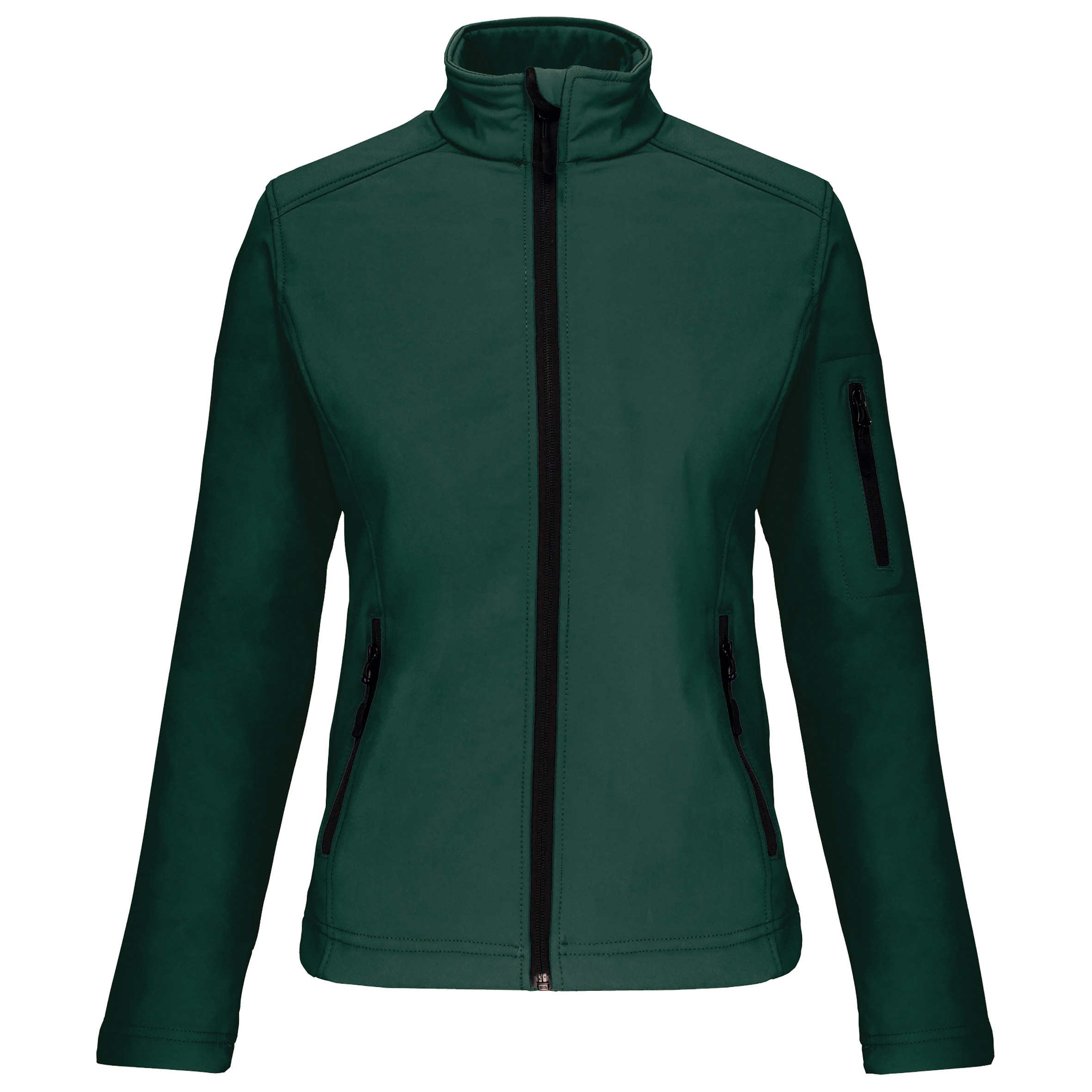 Casaco softshell de senhora - Verde garrafa