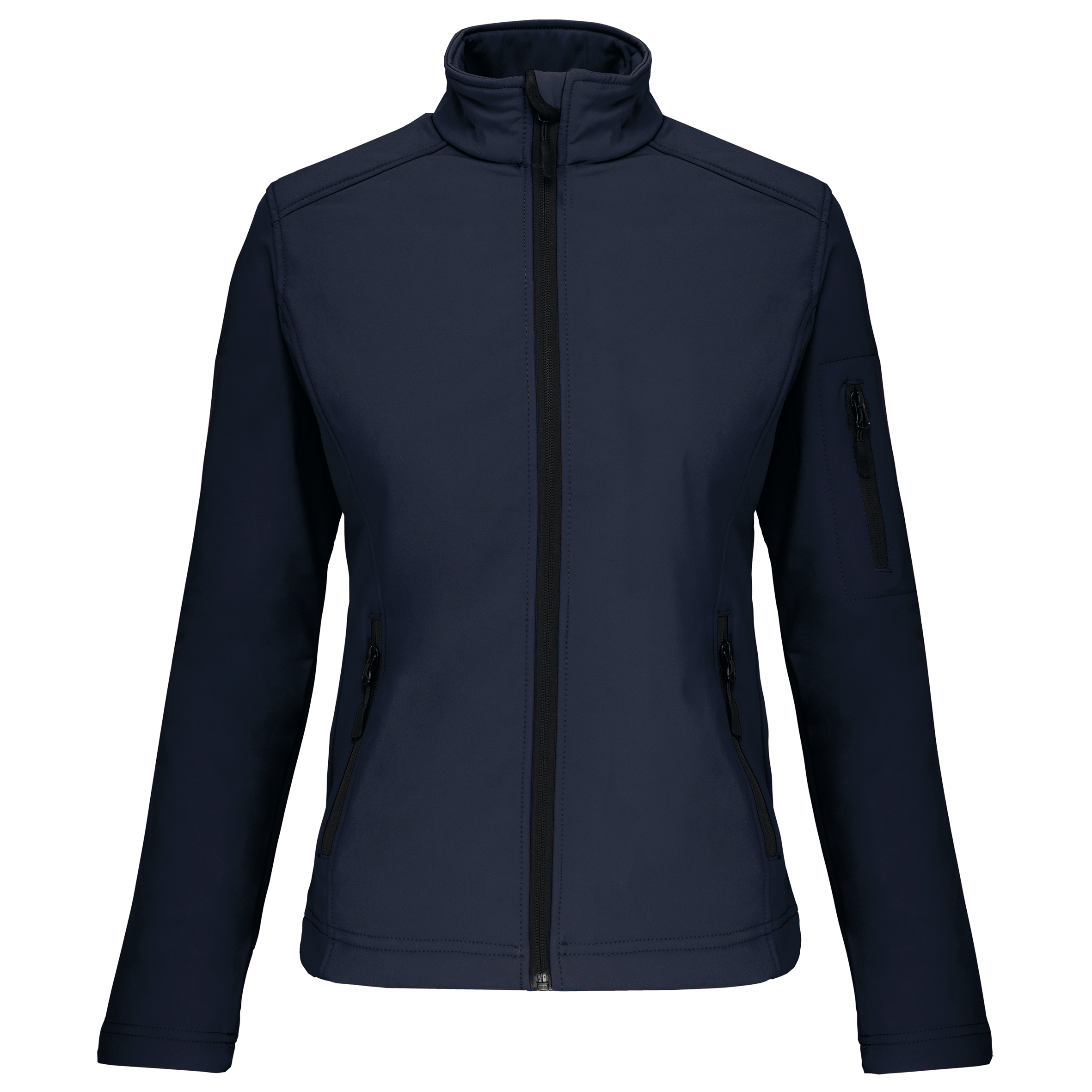 Casaco softshell de senhora - Azul marinho