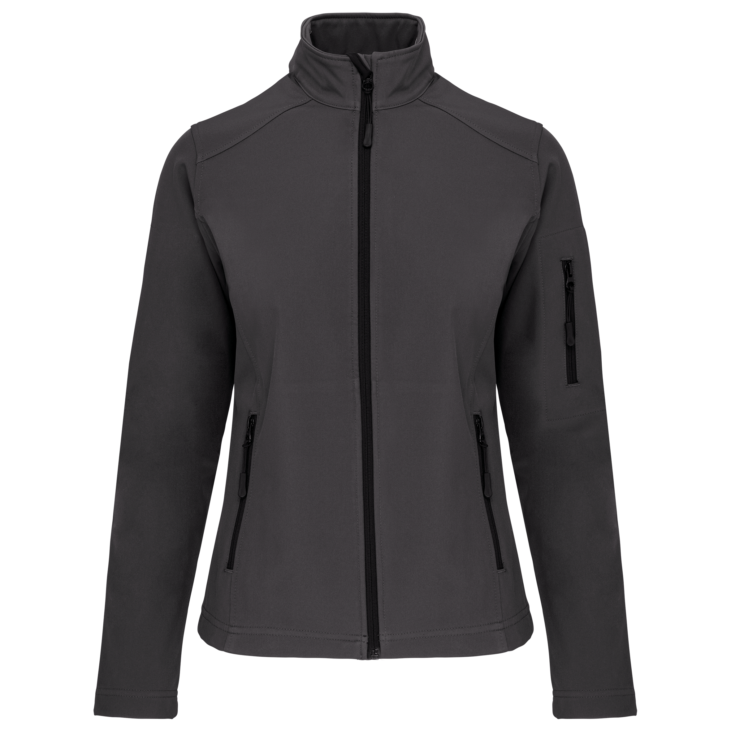 Casaco softshell de senhora - Titânio