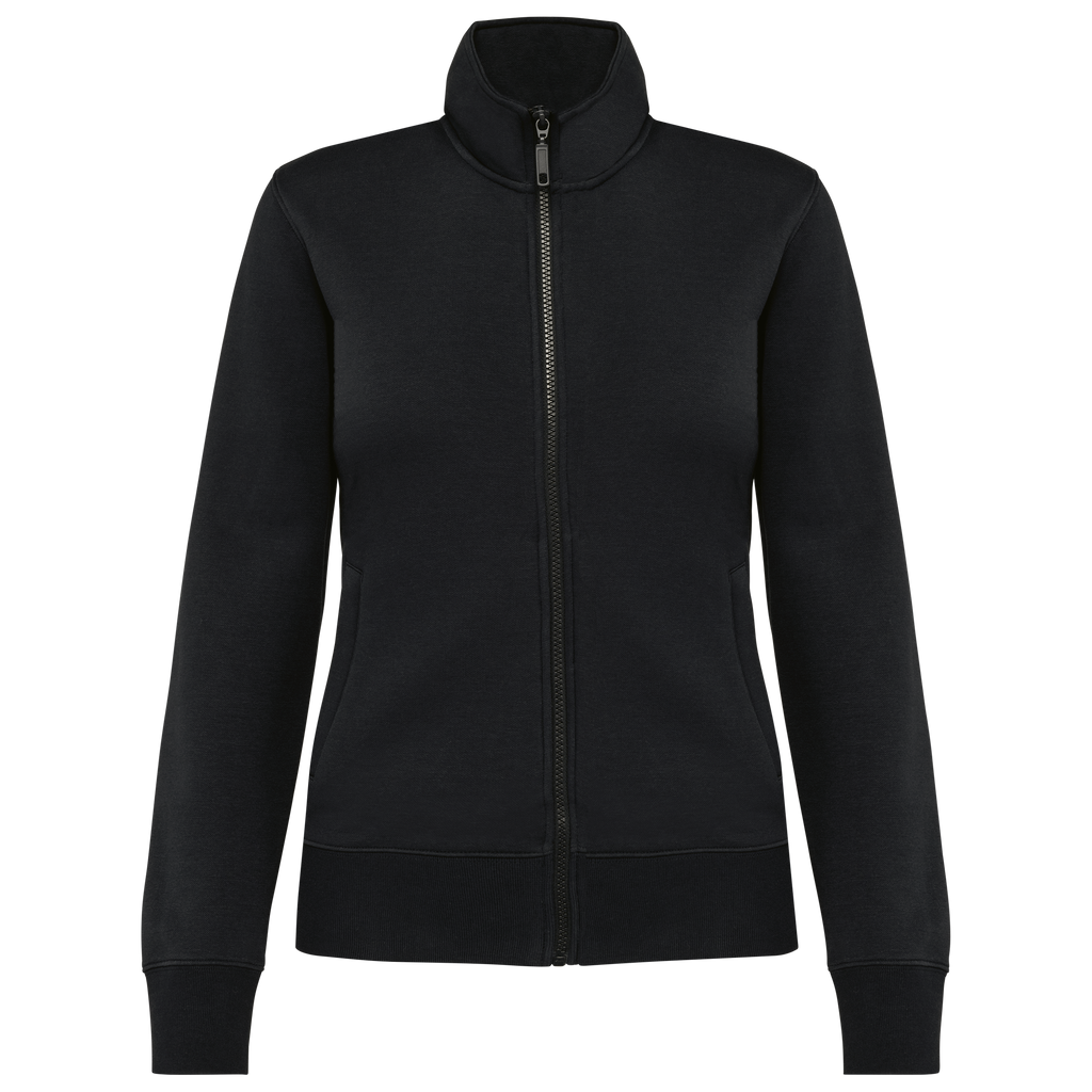 Casaco sweatshirt de senhora - Preto