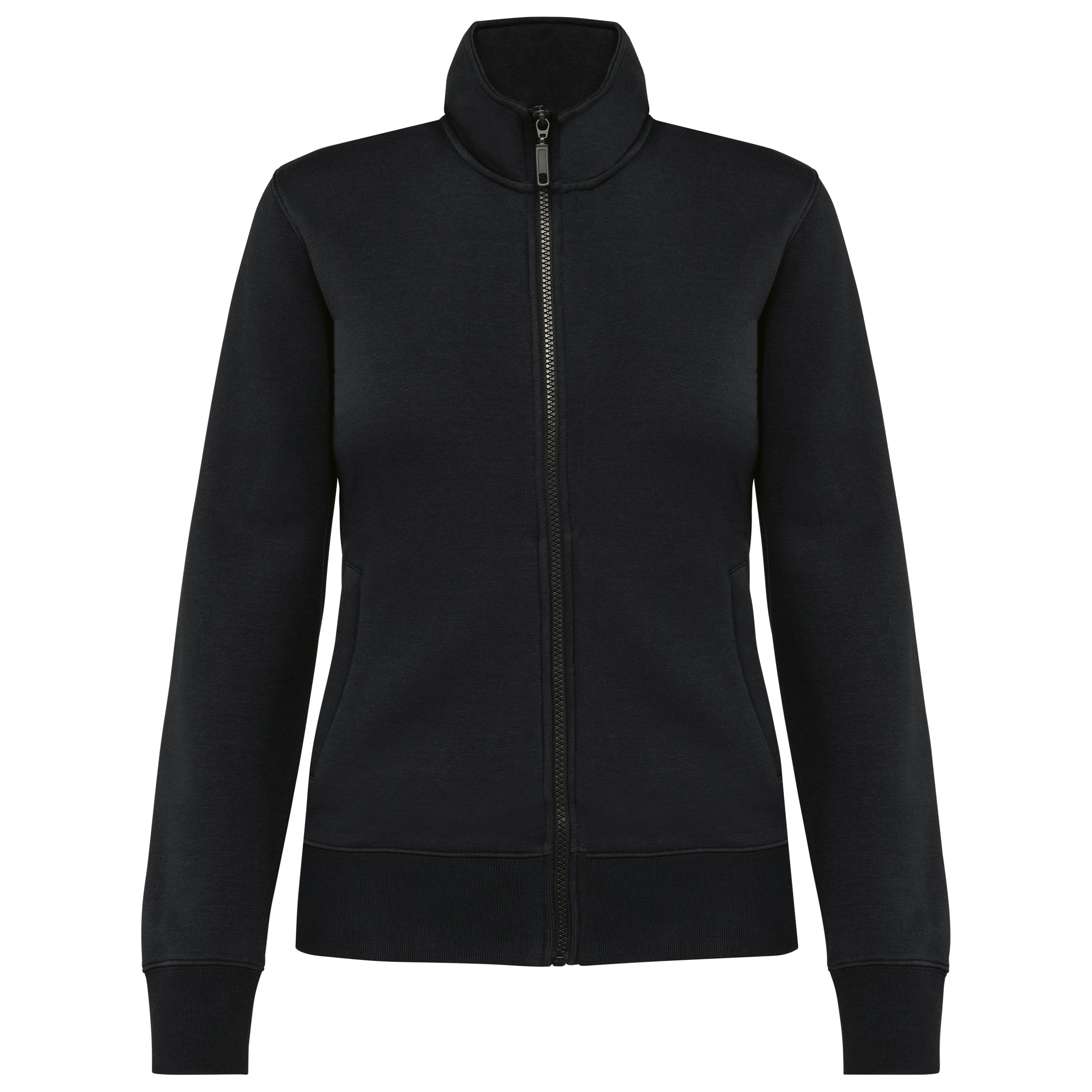 Casaco sweatshirt de senhora - Preto
