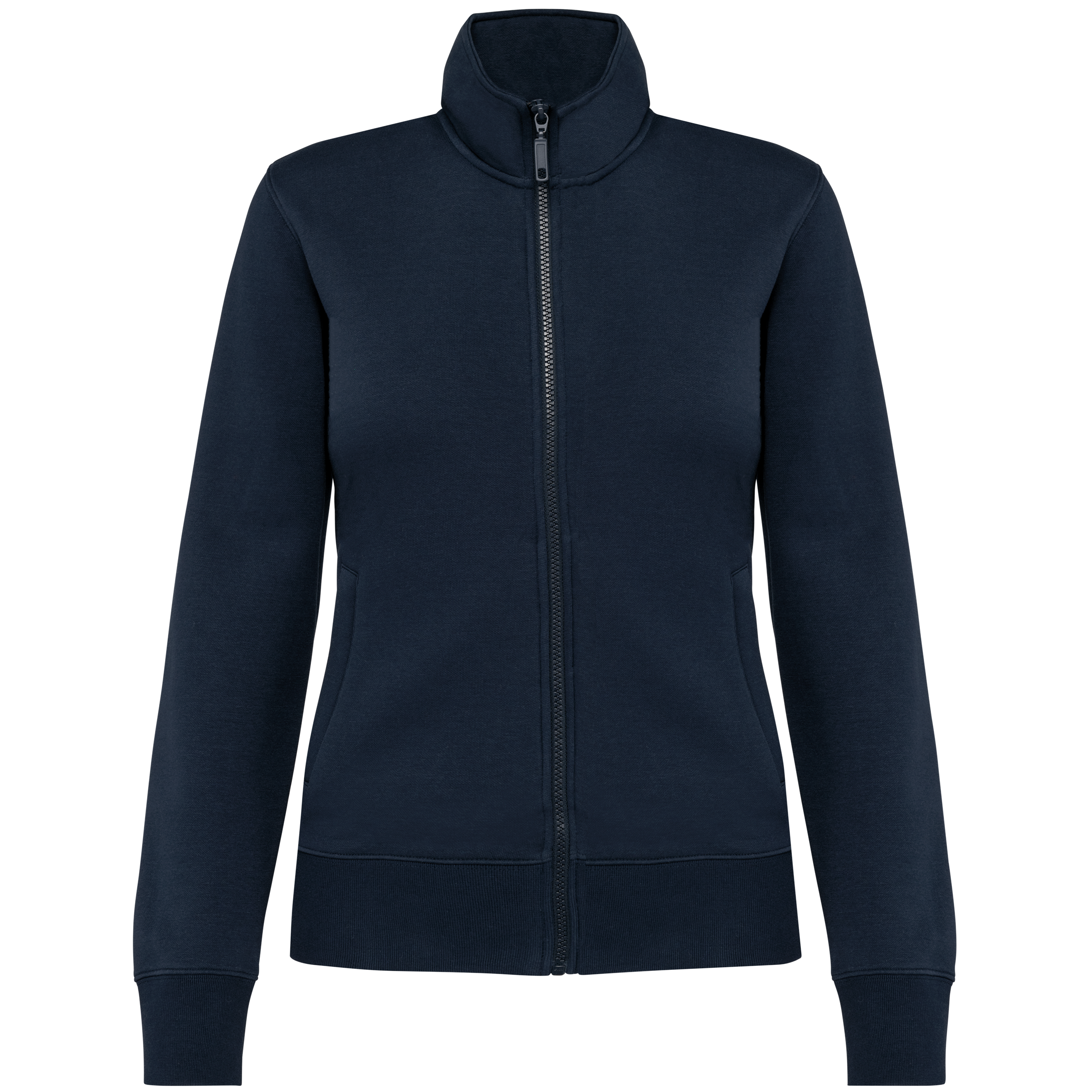 Casaco sweatshirt de senhora - Azul marinho
