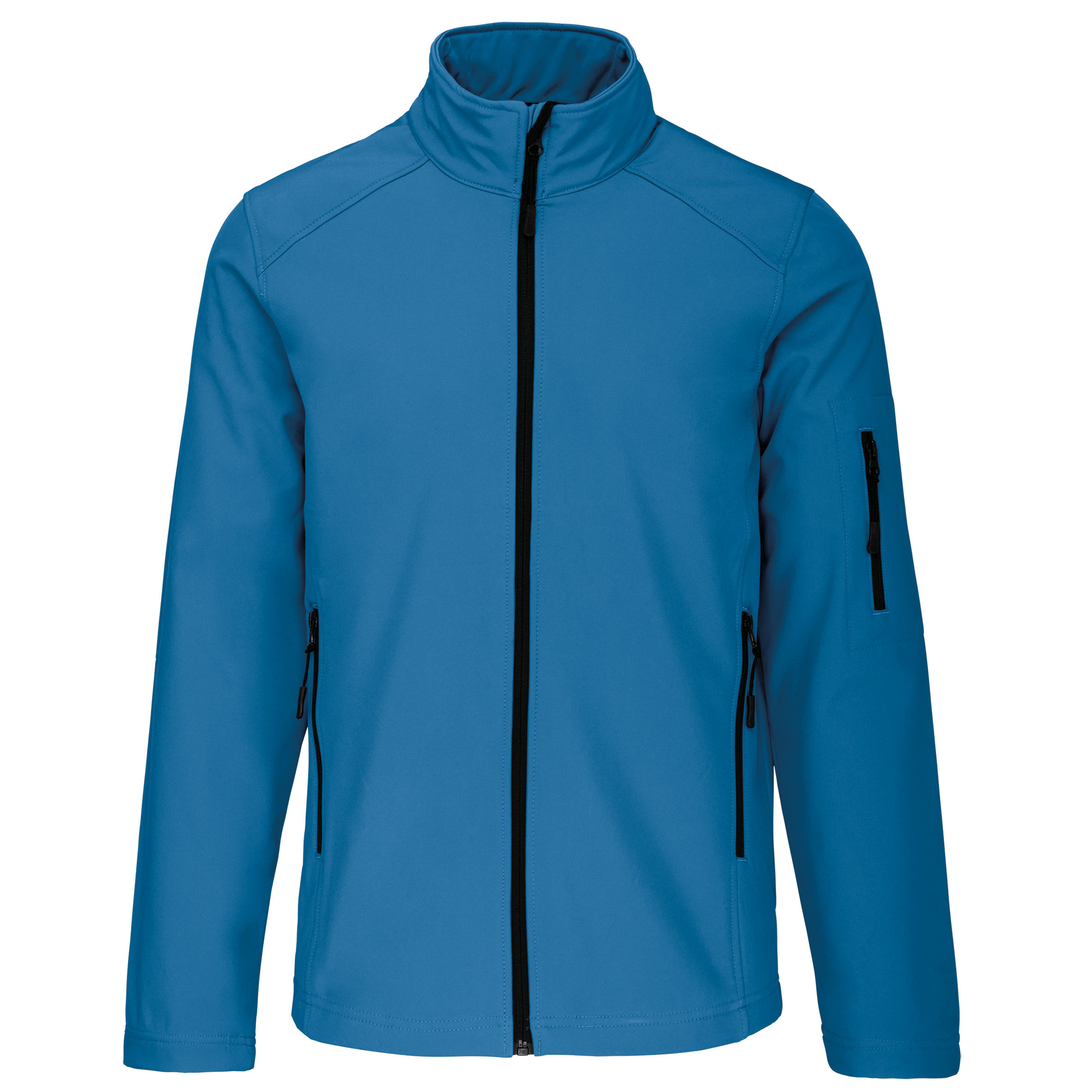 Casaco softshell de homem - Azul água