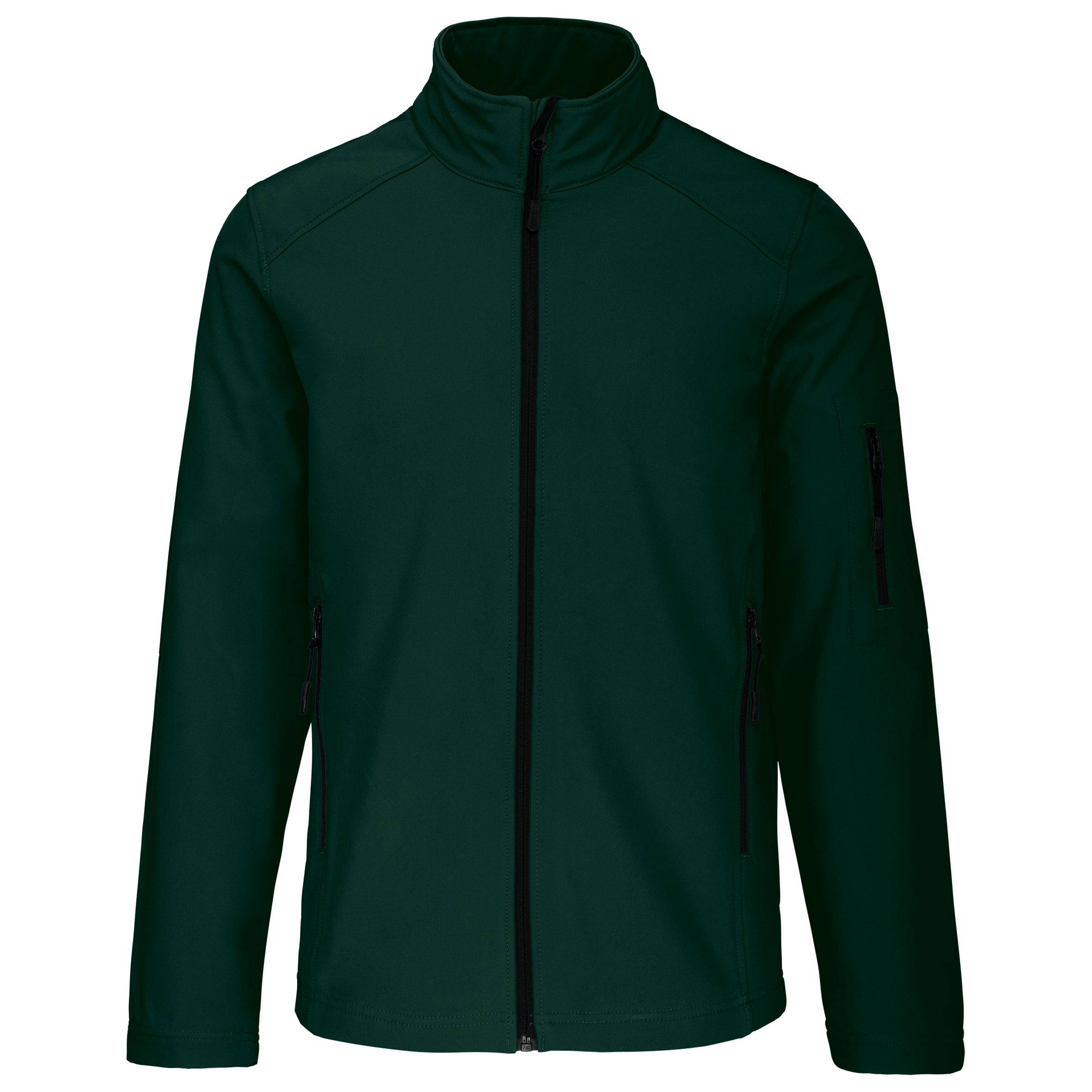 Casaco softshell de homem - Verde garrafa
