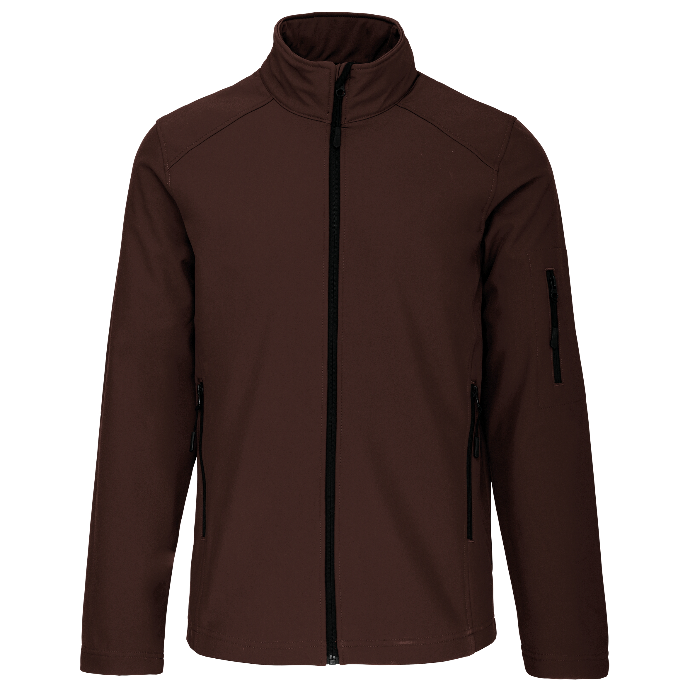 Casaco softshell de homem - Chocolate