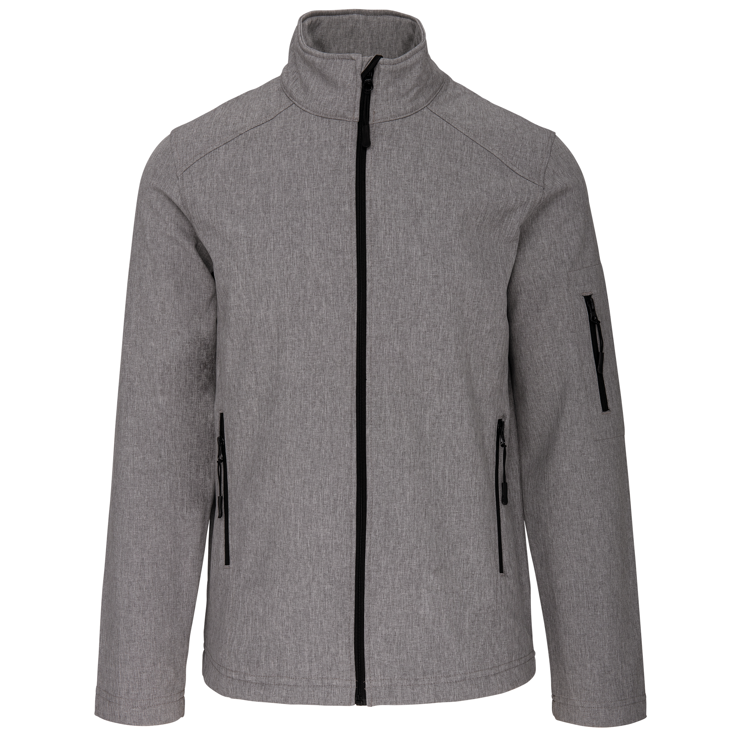 Casaco softshell de homem - Cinzento mesclado