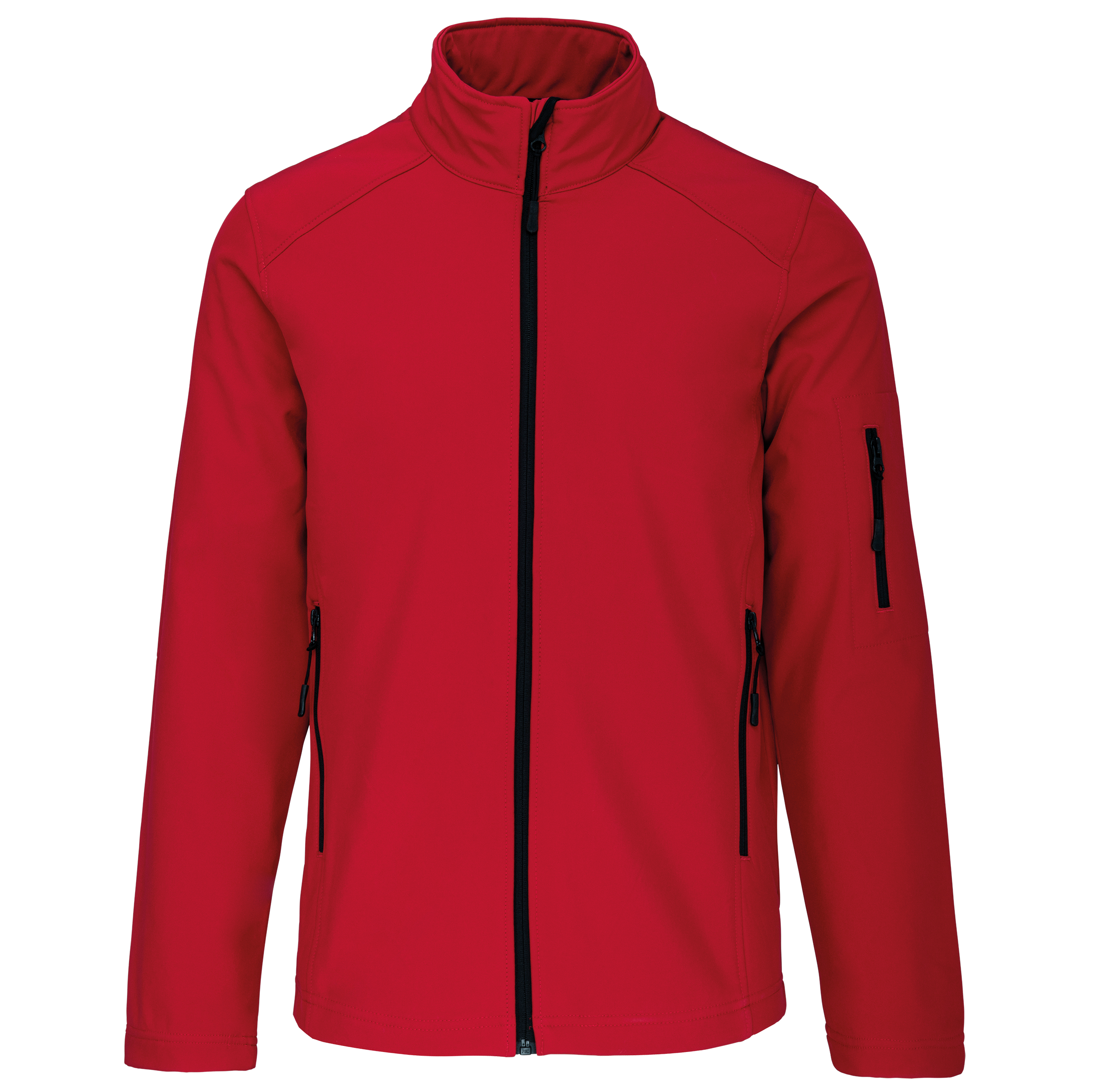 Casaco softshell de homem - Vermelho