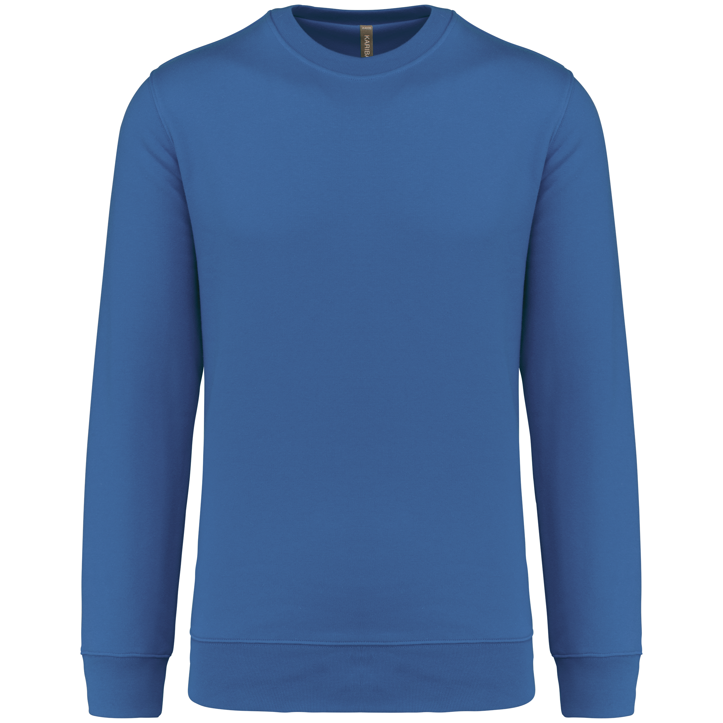 Sweatshirt decote redondo 80/20 unissexo - Azul azul royal claro