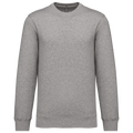 Sweatshirt decote redondo 80/20 unissexo - Cinzento oxford