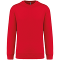 Sweatshirt decote redondo 80/20 unissexo - Vermelho