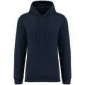 Sweatshirt com capuz 80/20 unissexo - Azul marinho