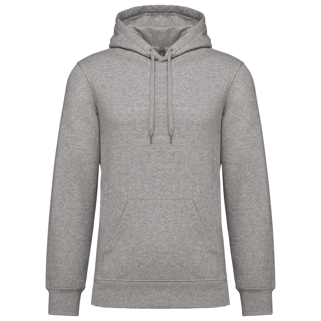 Sweatshirt com capuz 80/20 unissexo - Cinzento oxford