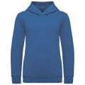 Sweatshirt com capuz de criança - Azul azul royal claro