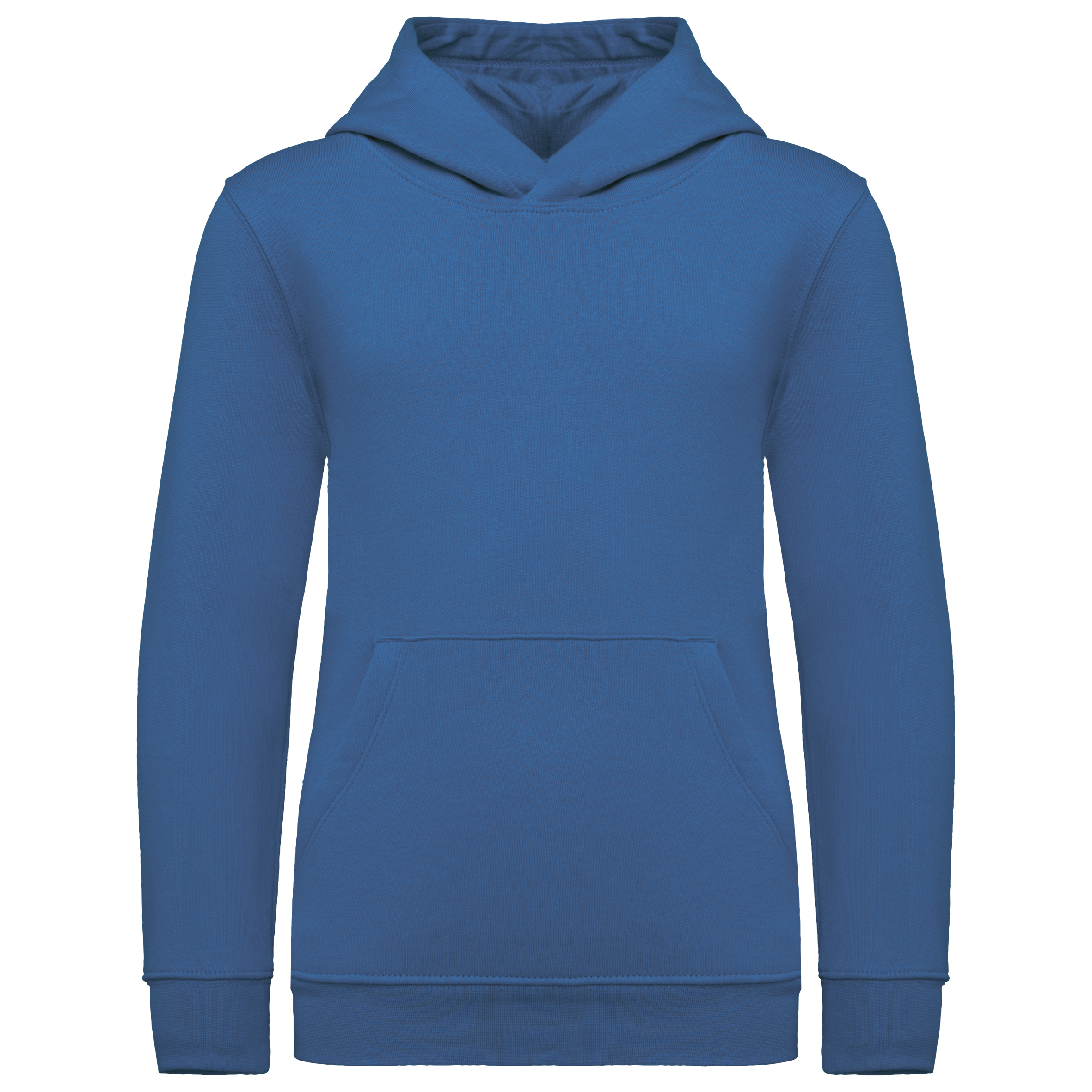 Sweatshirt com capuz de criança - Azul azul royal claro