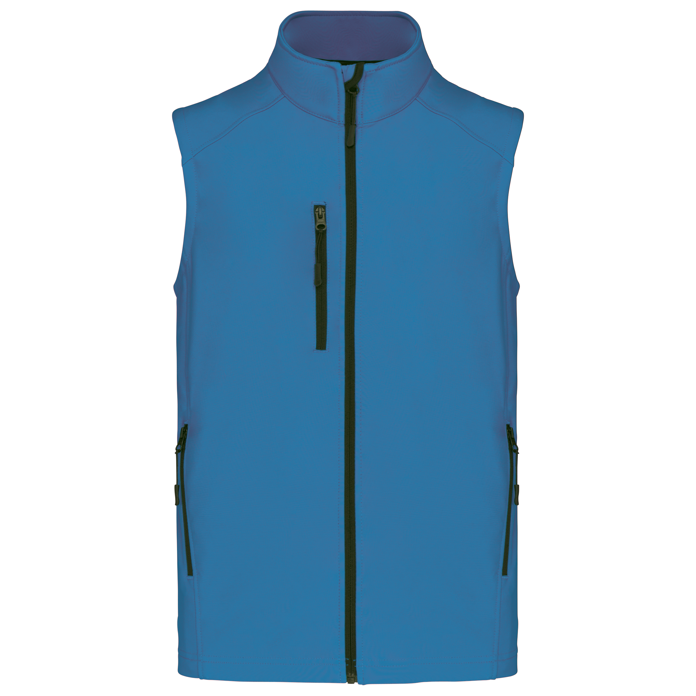 Colete softshell de homem - Azul água