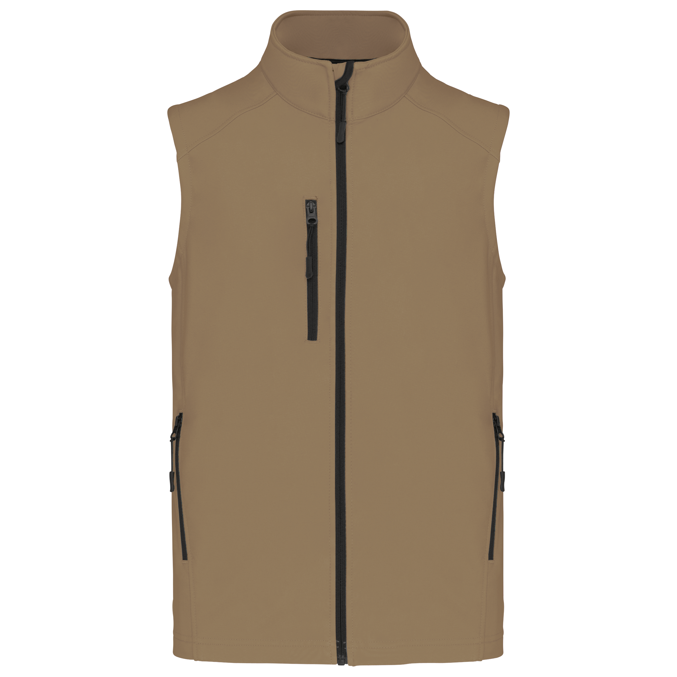 Colete softshell de homem - Camel