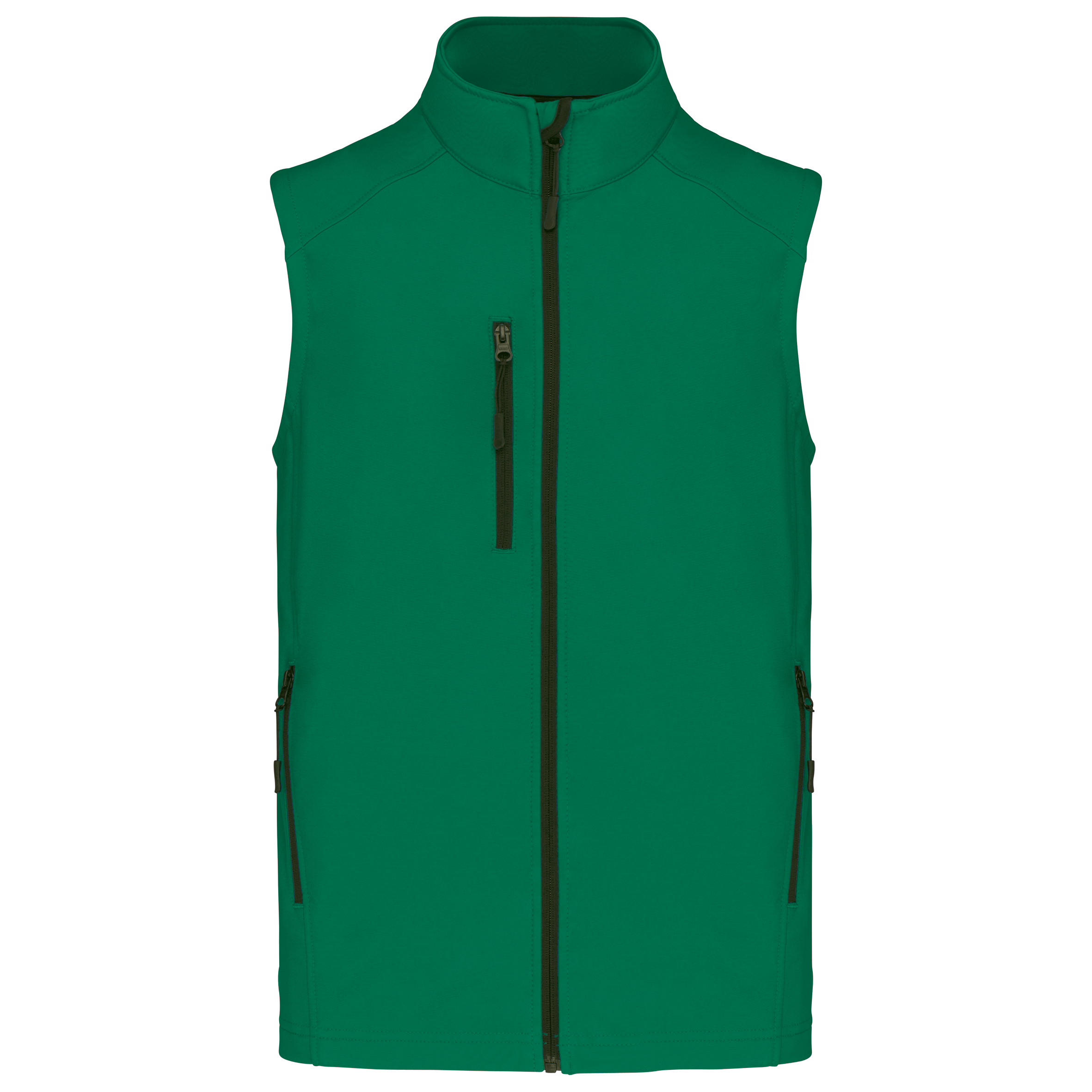Colete softshell de homem - Verde kelly