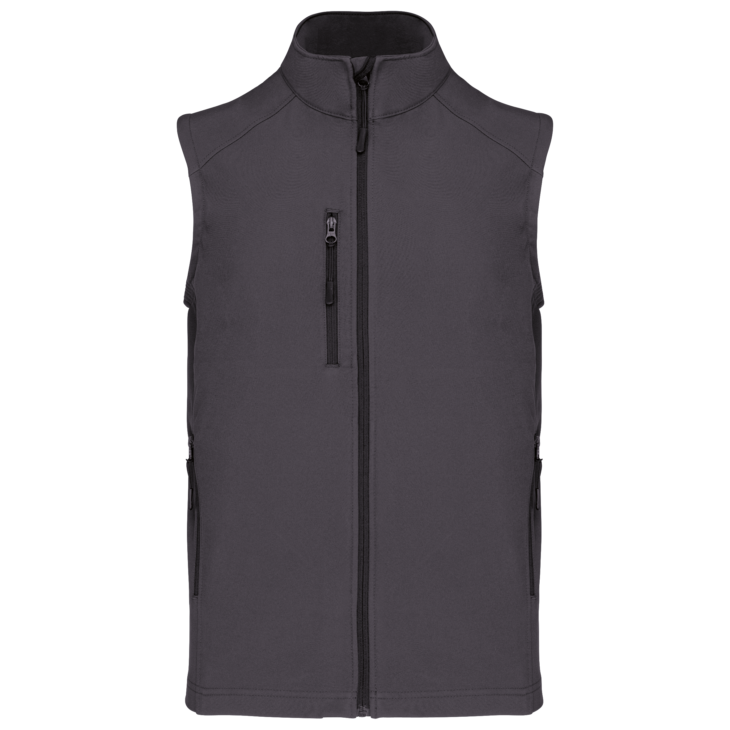 Colete softshell de homem - Titânio