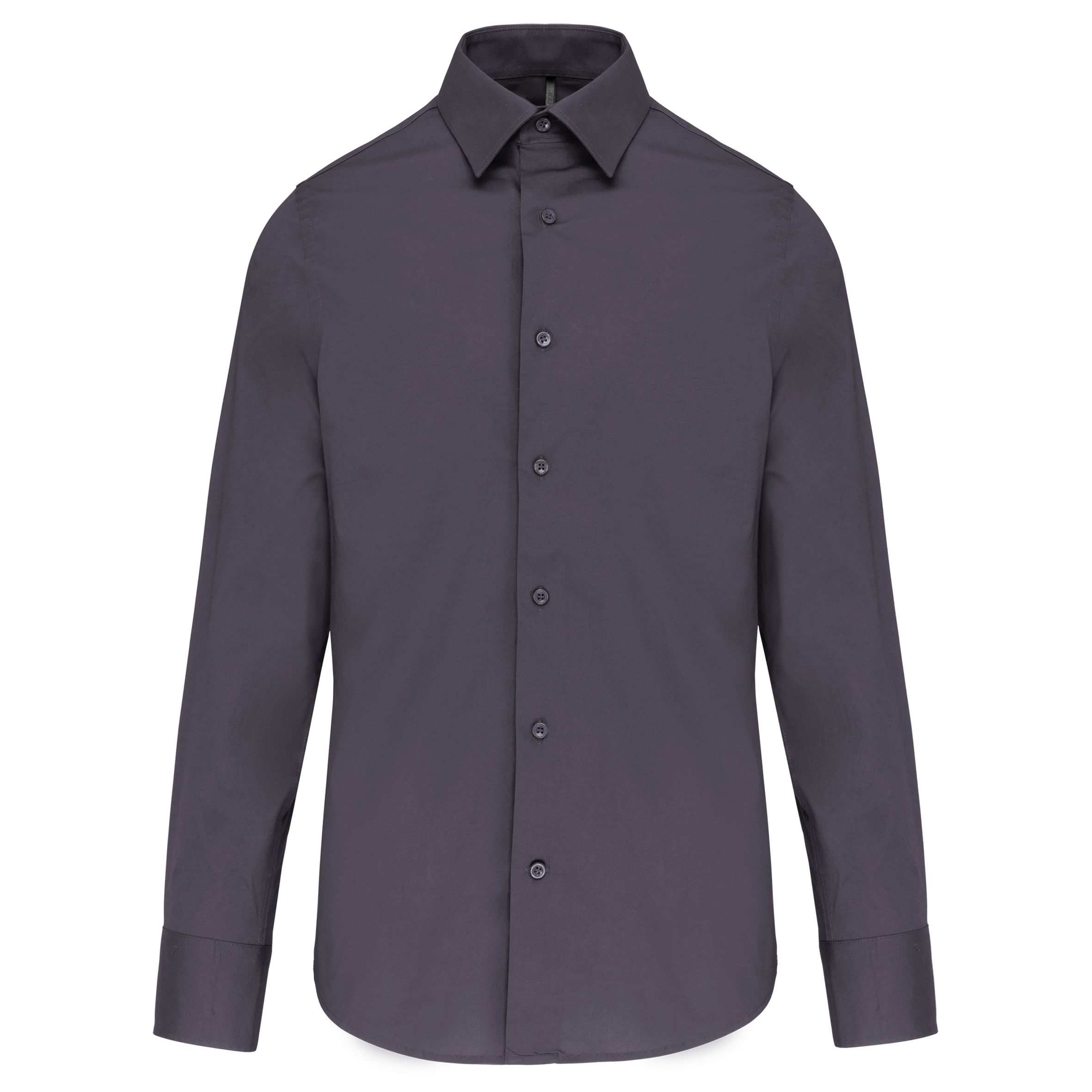 Camisa de homem de manga comprida com Stretch - Zinco
