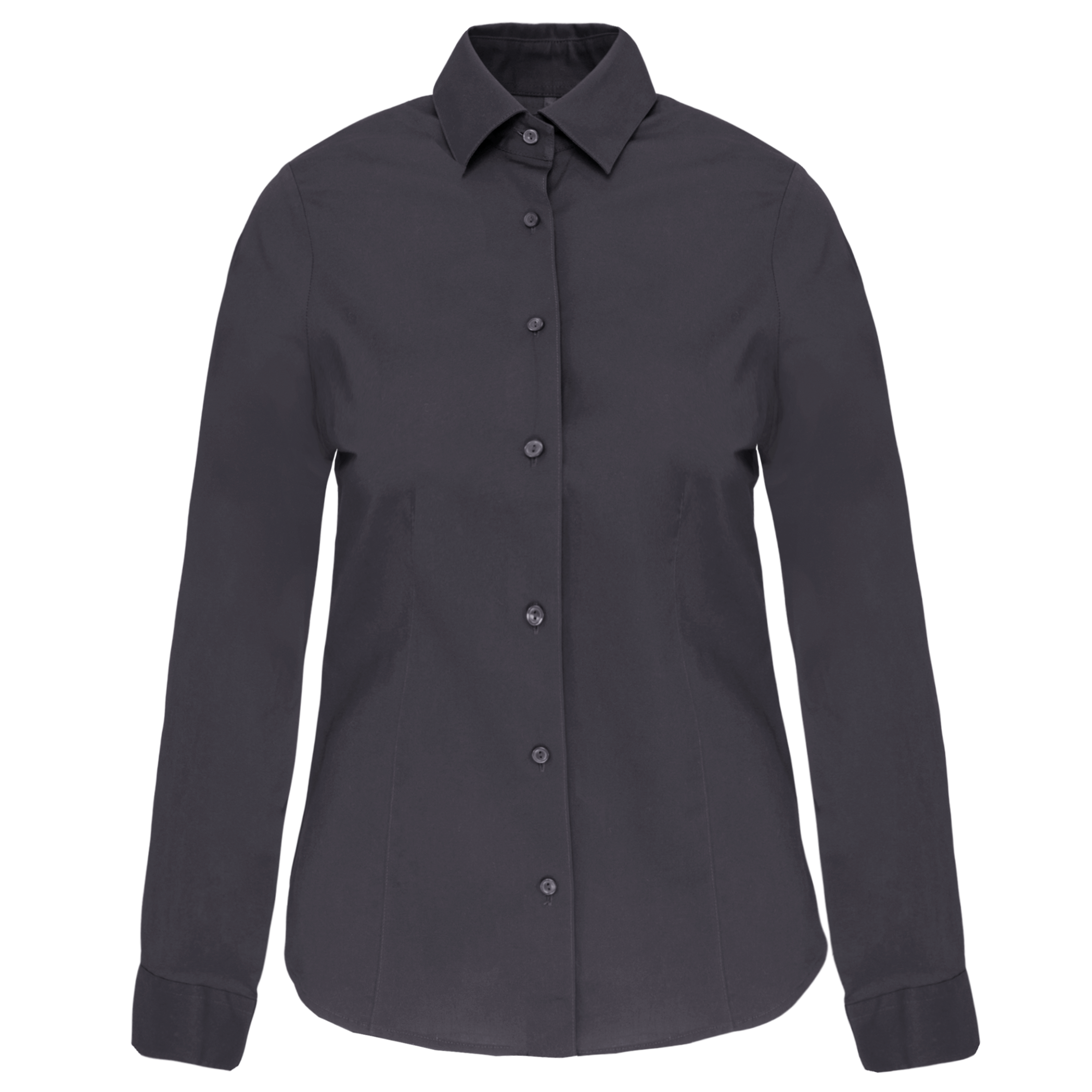 Camisa de senhora manga comprida com Stretch - Zinco