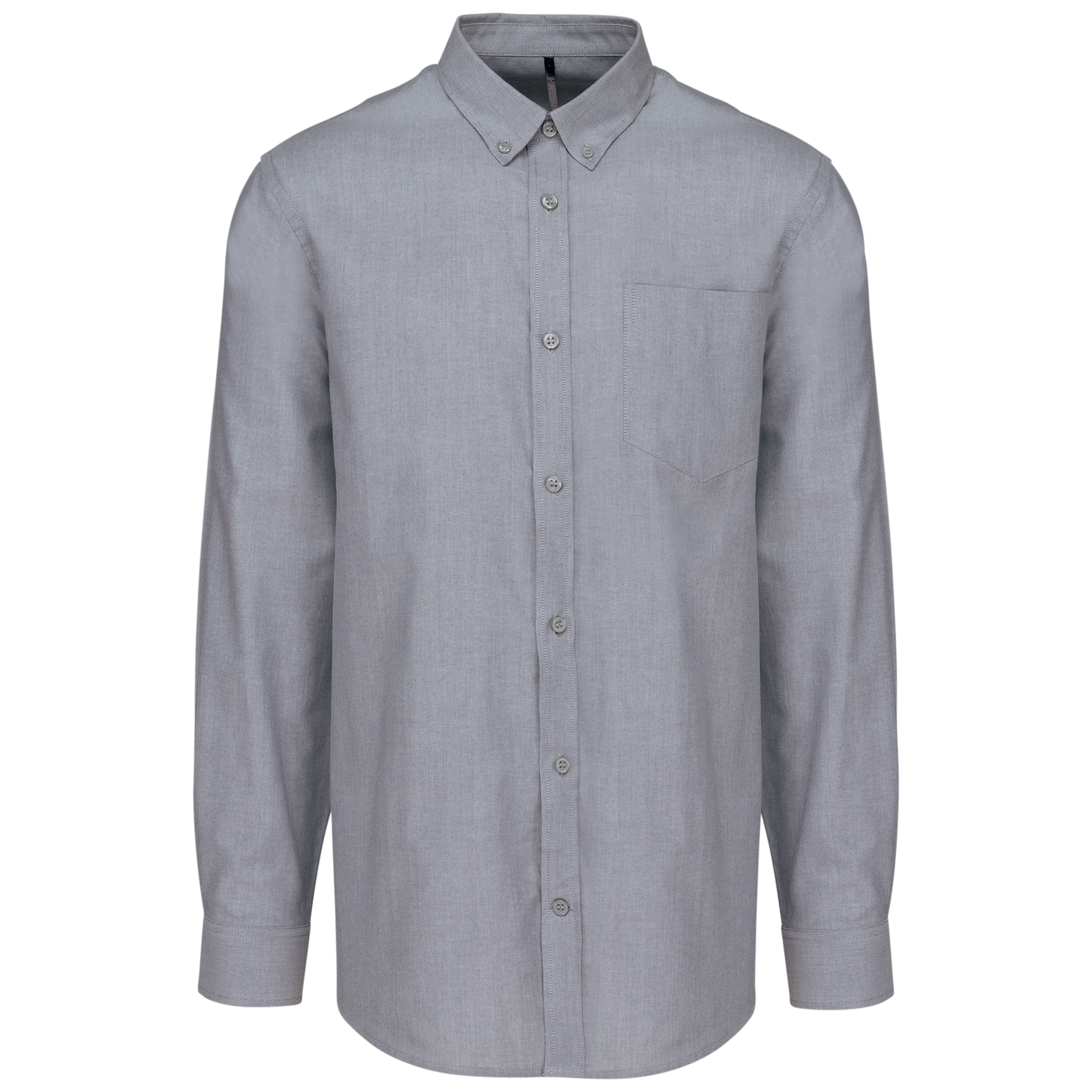 Camisa manga comprida em Oxford de tratamento fácil - Zinco oxford