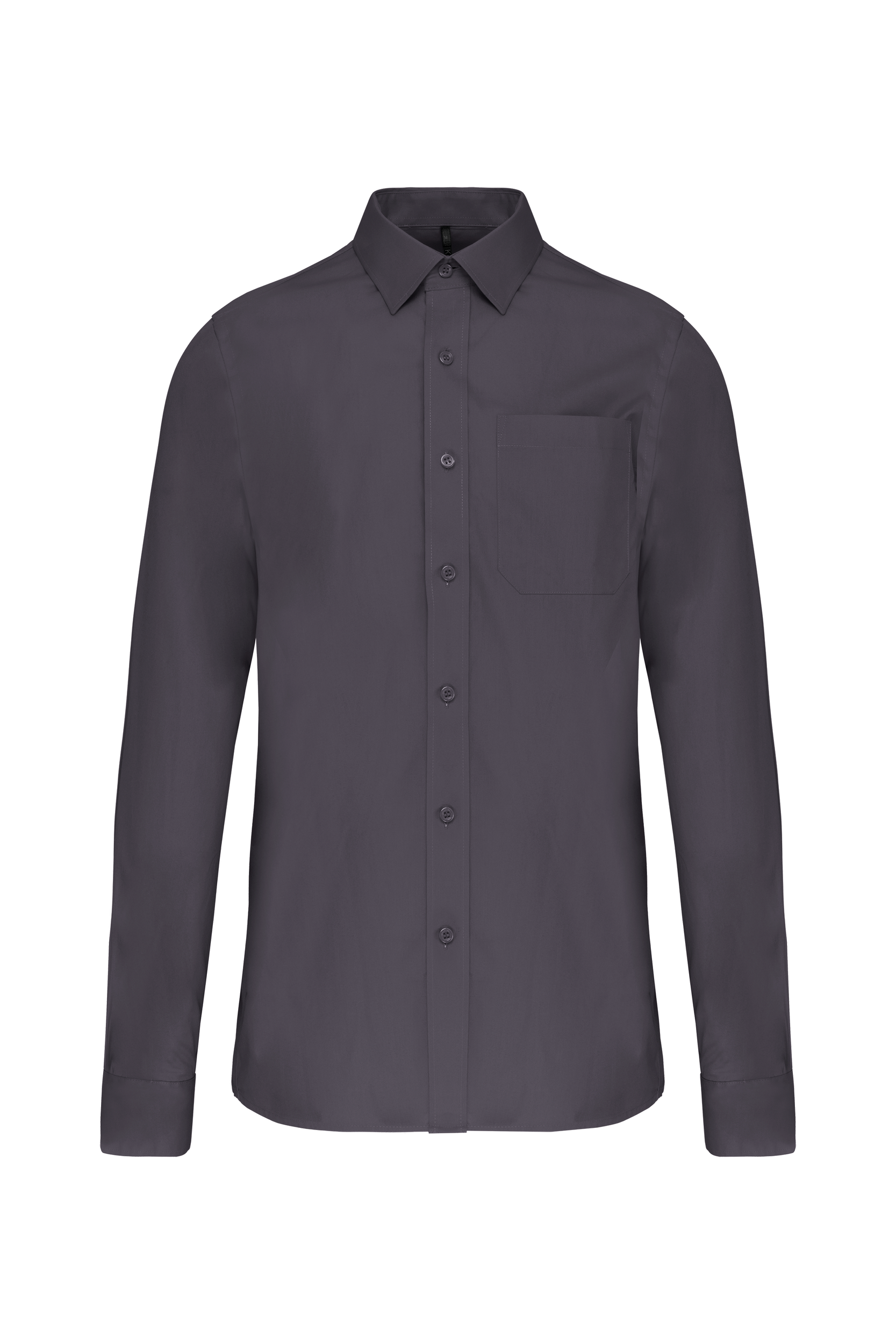 Camisa manga comprida em popeline de tratamento fácil - Zinco