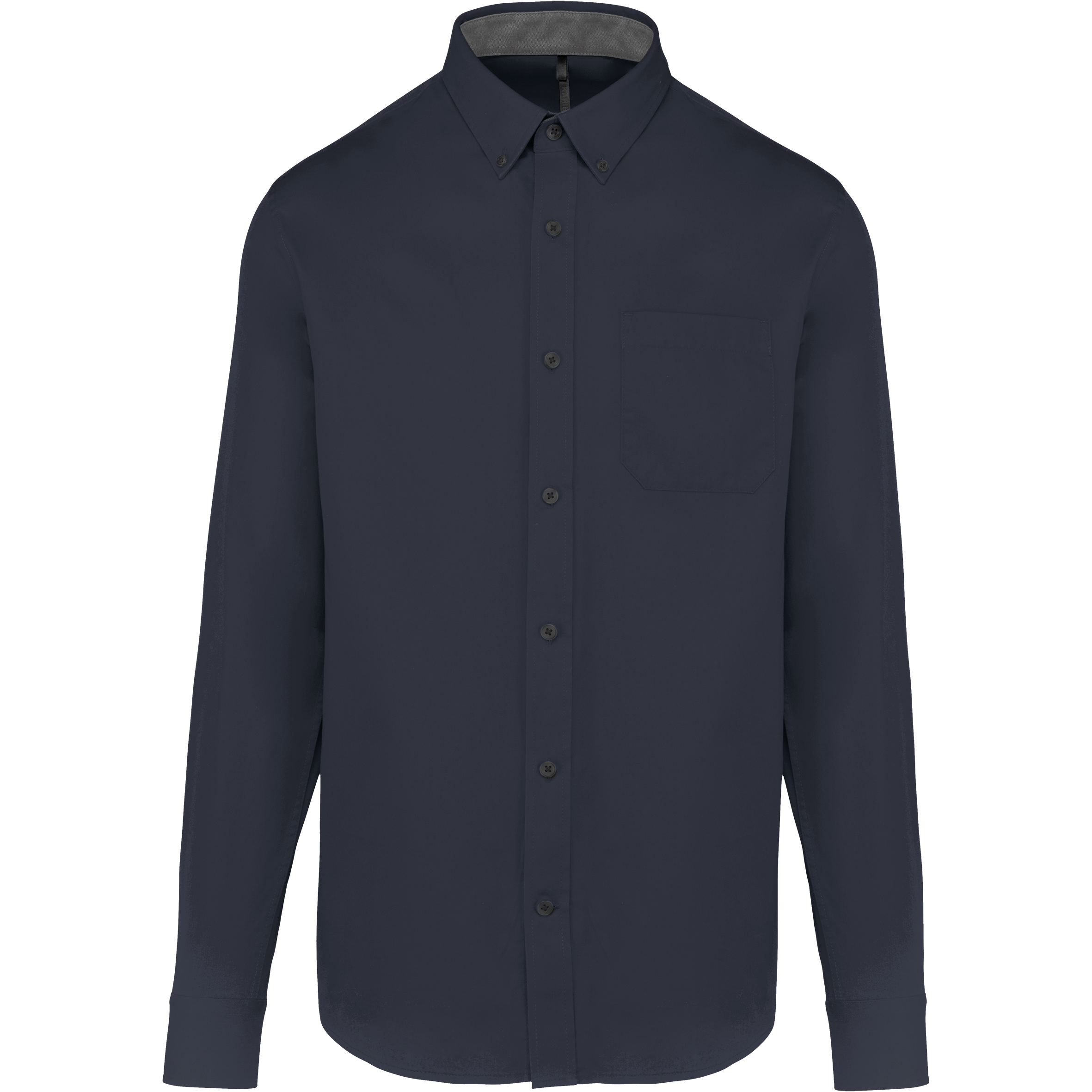 Camisa Nevada de homem de manga comprida - Azul marinho
