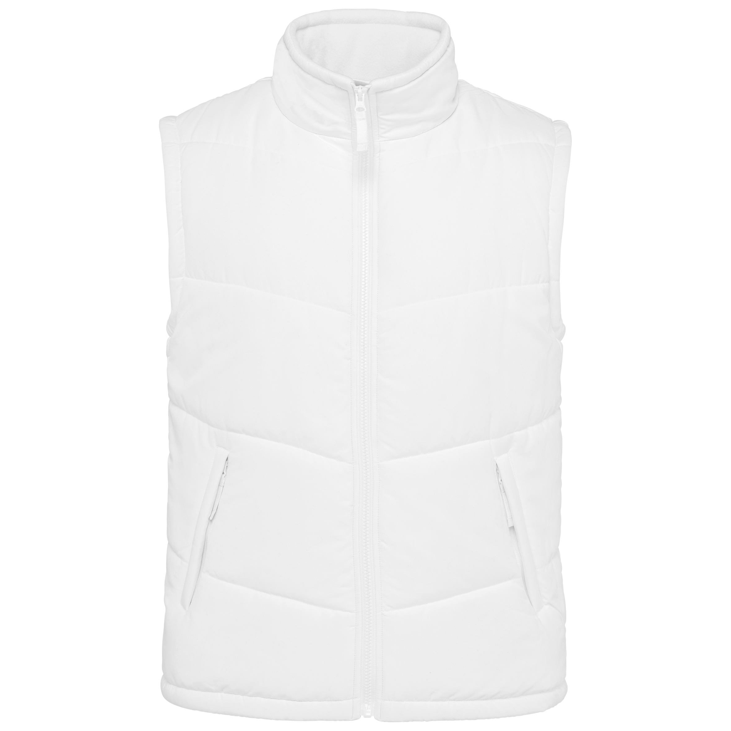 Colete com forro polar - Branco
