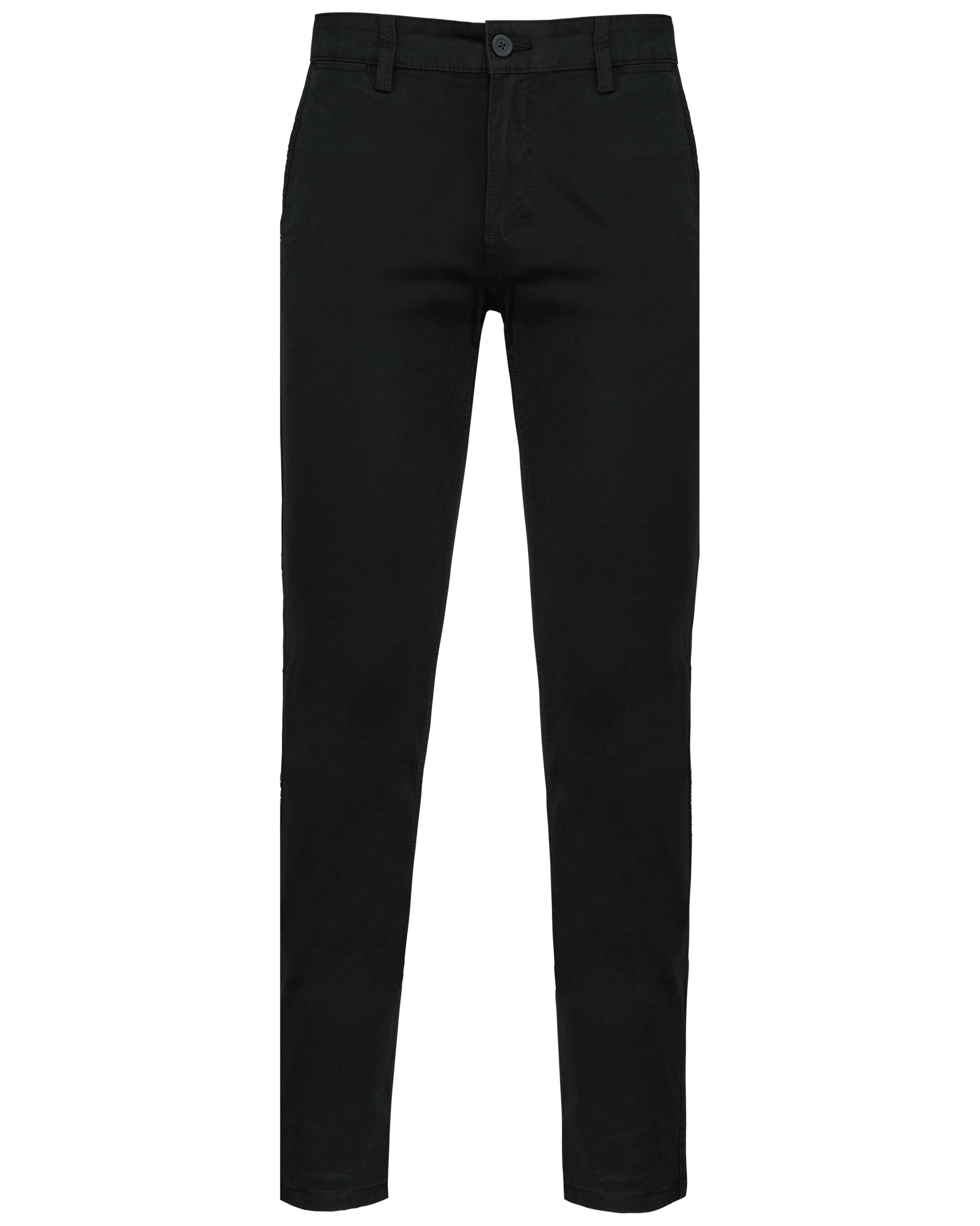 Calças chino de homem - Preto