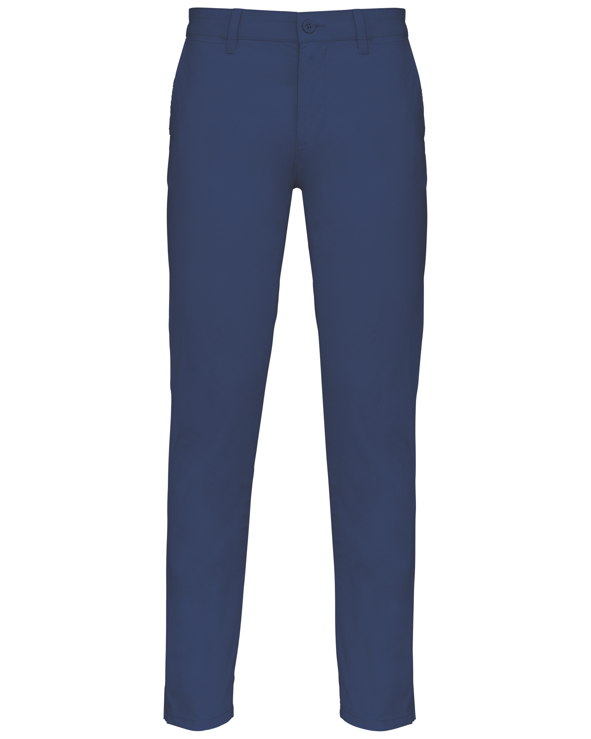 Calças chino de homem - Azul profundo