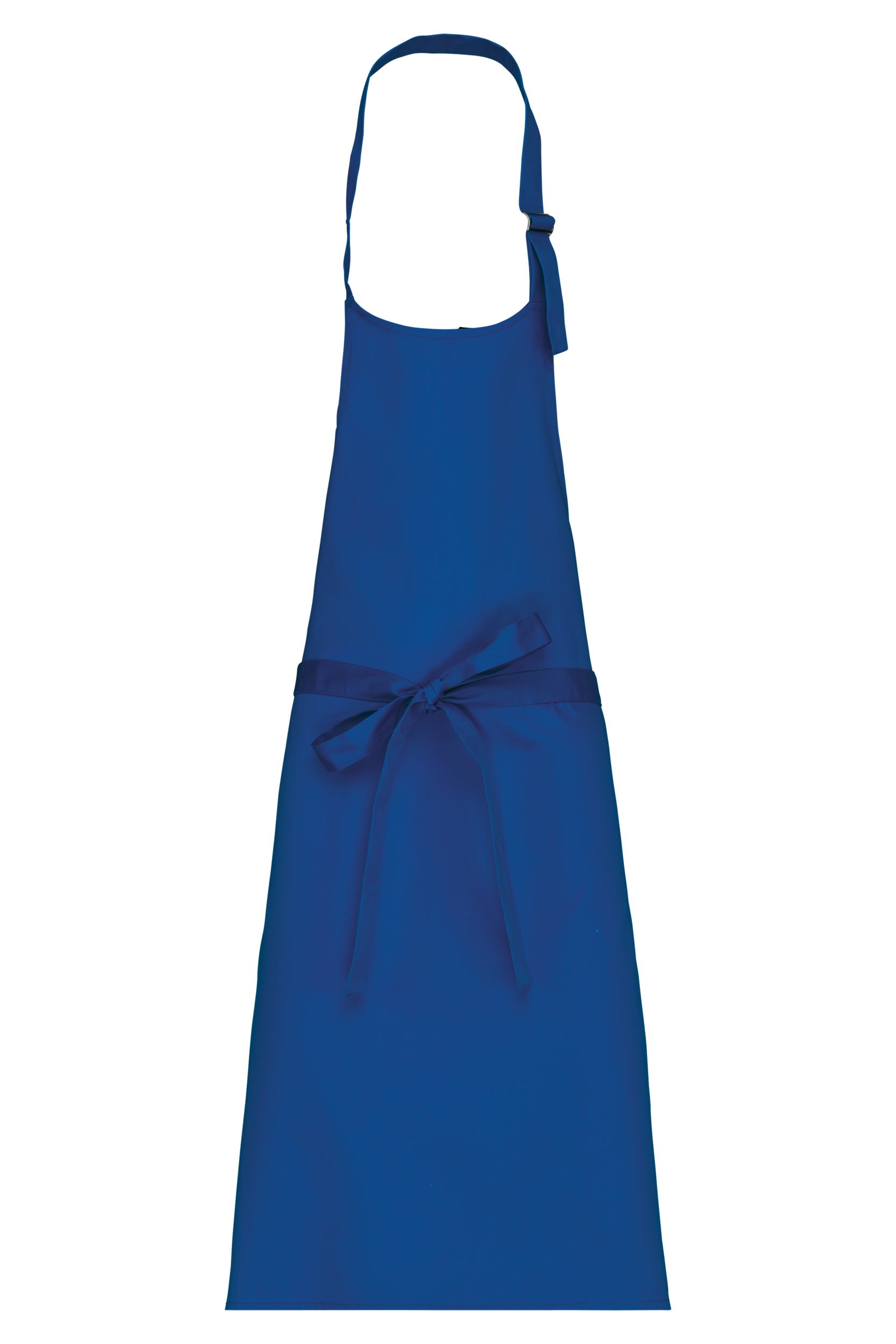 Avental poliéster/algodão sem bolso - Azul azul royal